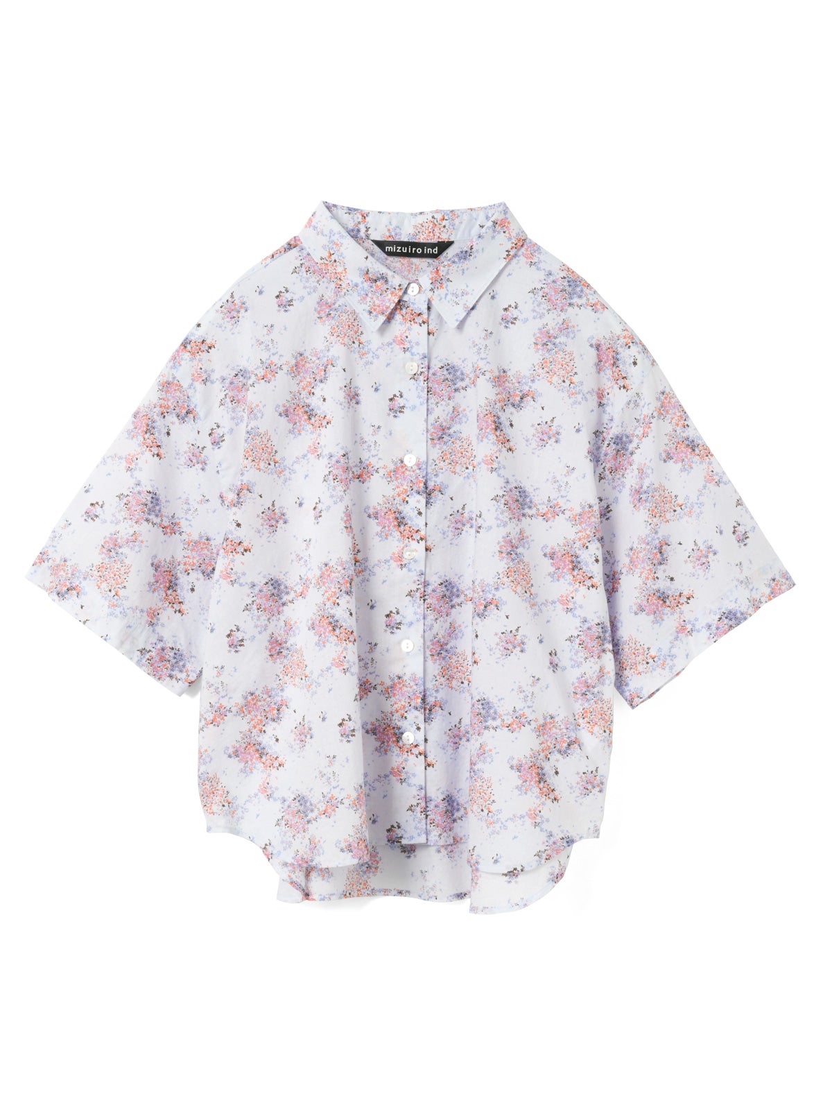 mizuiro ind 花柄ハーフスリーブシャツ｜ MARcourt ONLINE STORE