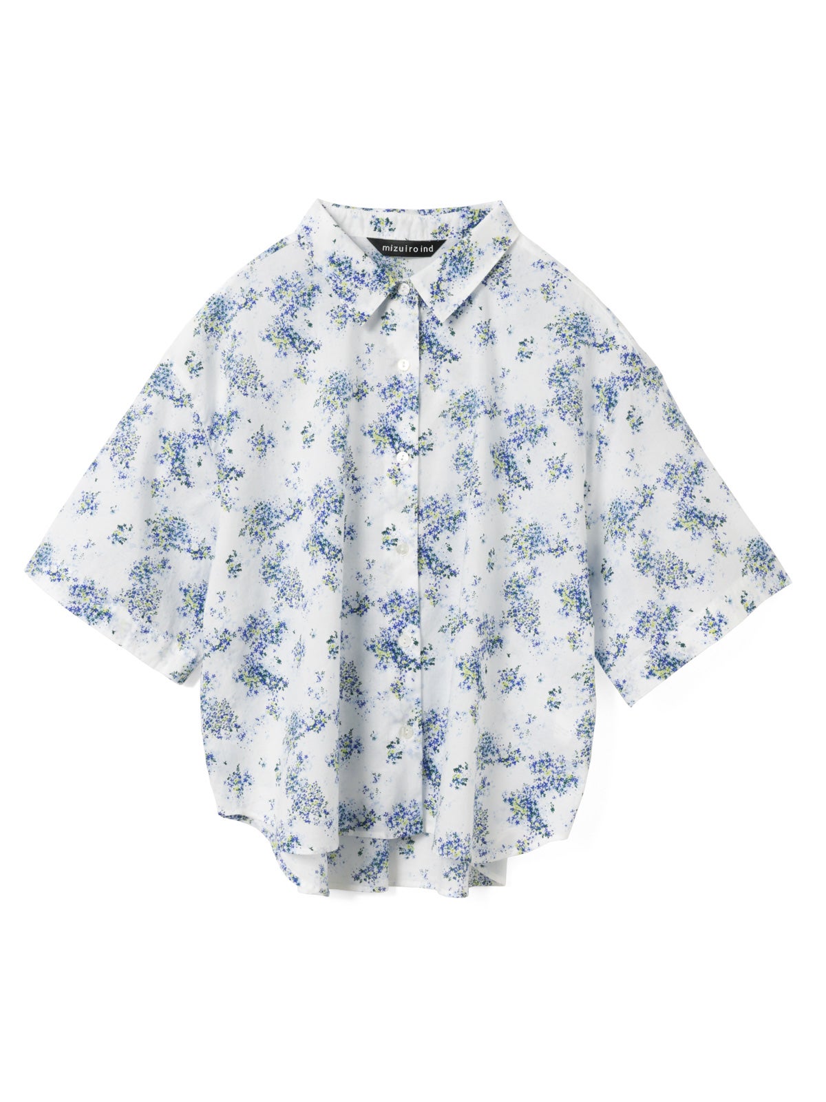 mizuiro ind 花柄ハーフスリーブシャツ｜ MARcourt ONLINE STORE