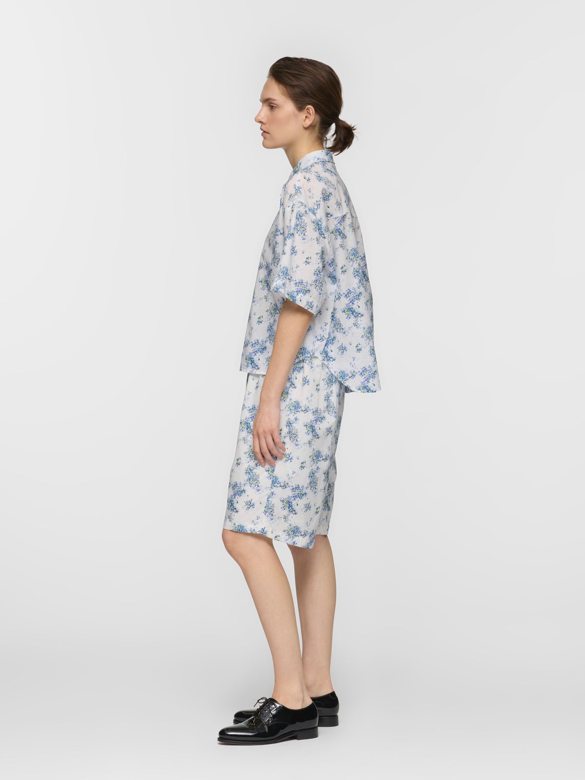 mizuiro ind 花柄ハーフスリーブシャツ｜ MARcourt ONLINE STORE