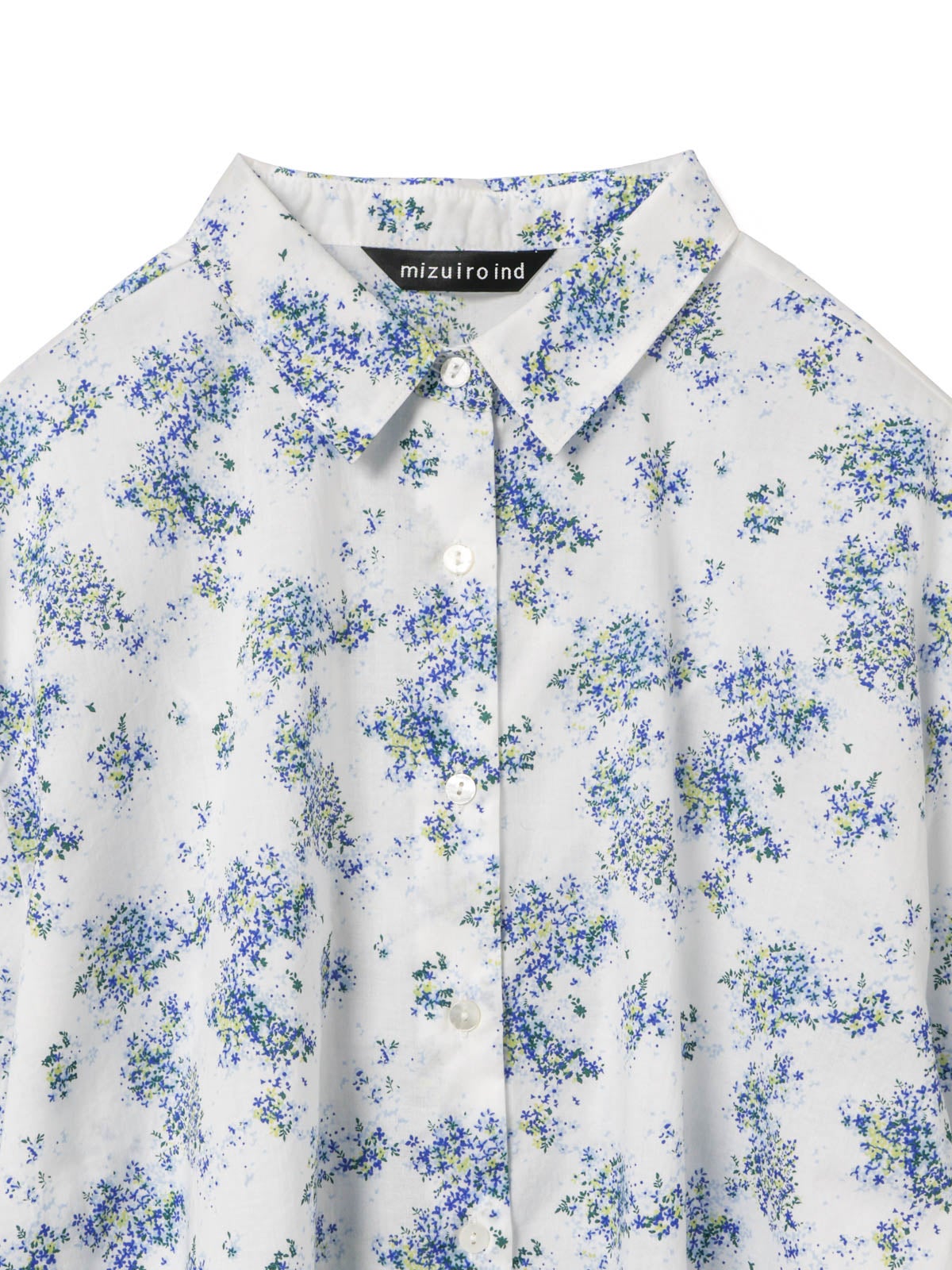 mizuiro ind 花柄ハーフスリーブシャツ｜ MARcourt ONLINE STORE