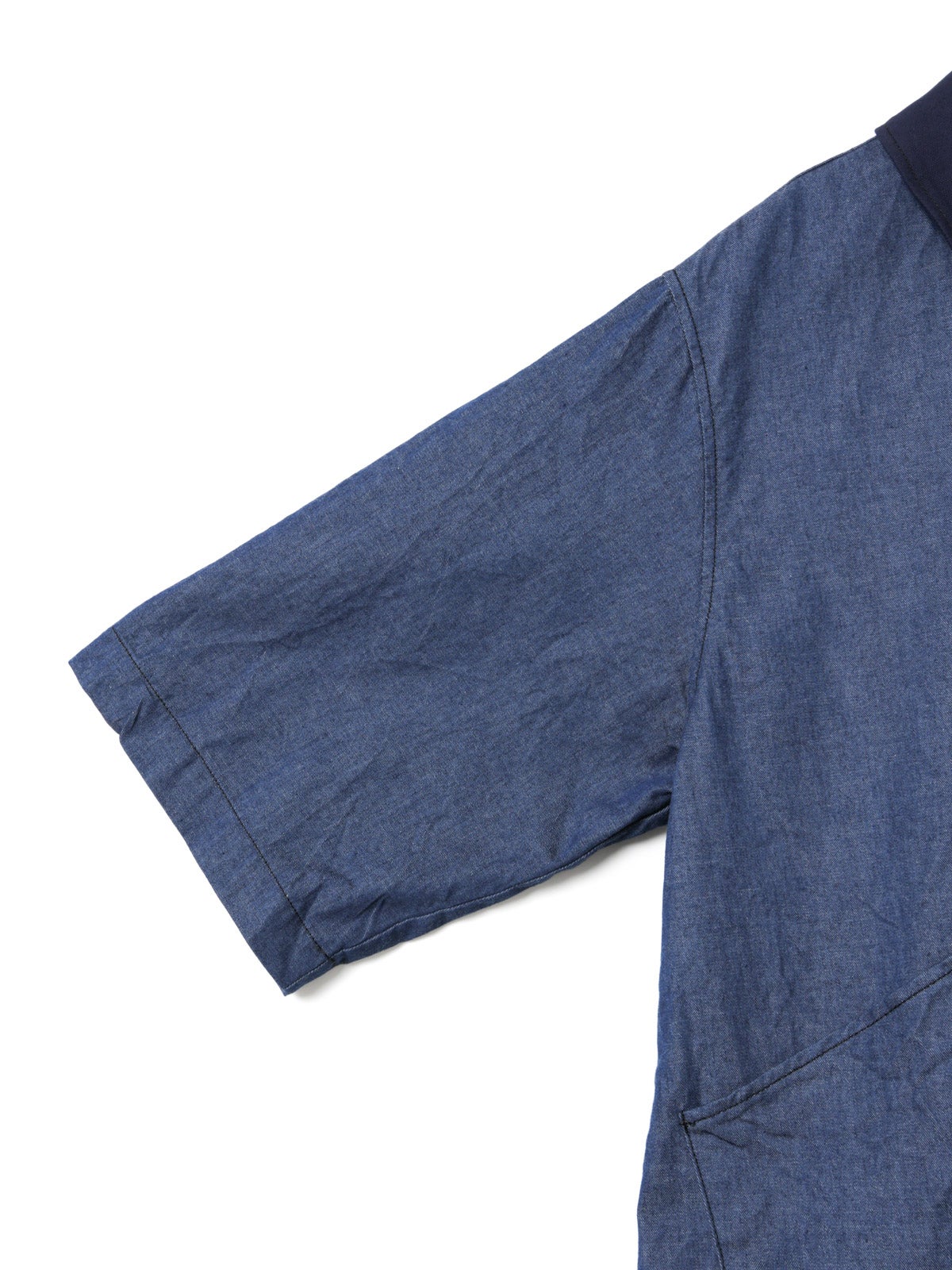 mizuiro ind ハーフスリーブデニムシャツ｜ MARcourt ONLINE STORE