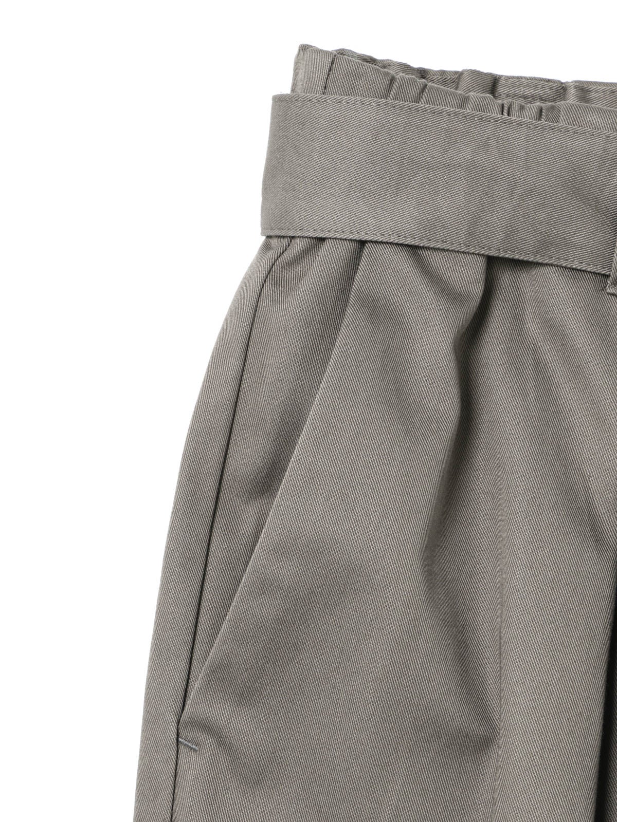 mizuiro ind ベルトワイドチノパンツ｜ MARcourt ONLINE STORE