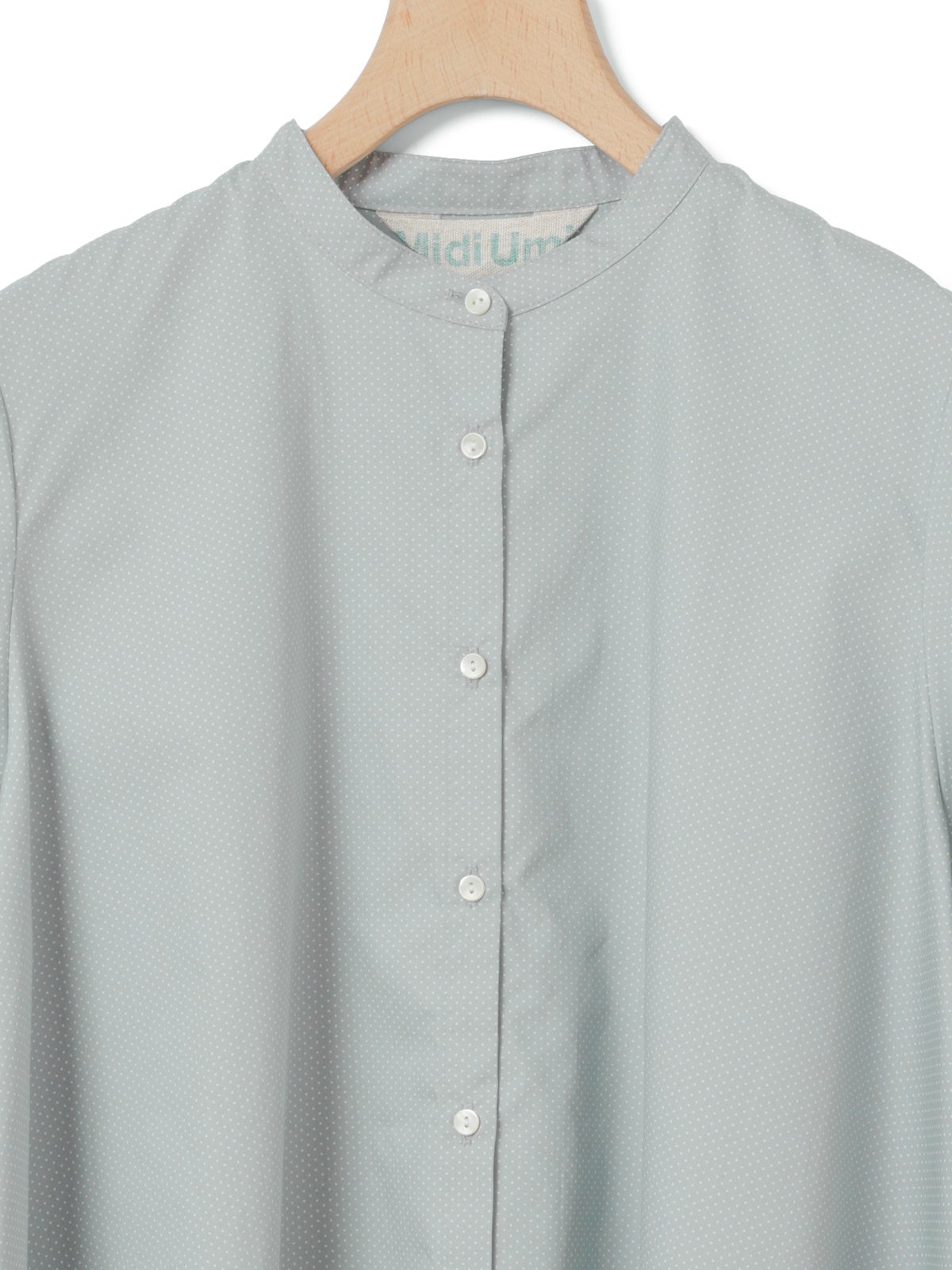MidiUmi ハーフスリーブドット柄Aラインシャツ｜ MARcourt ONLINE