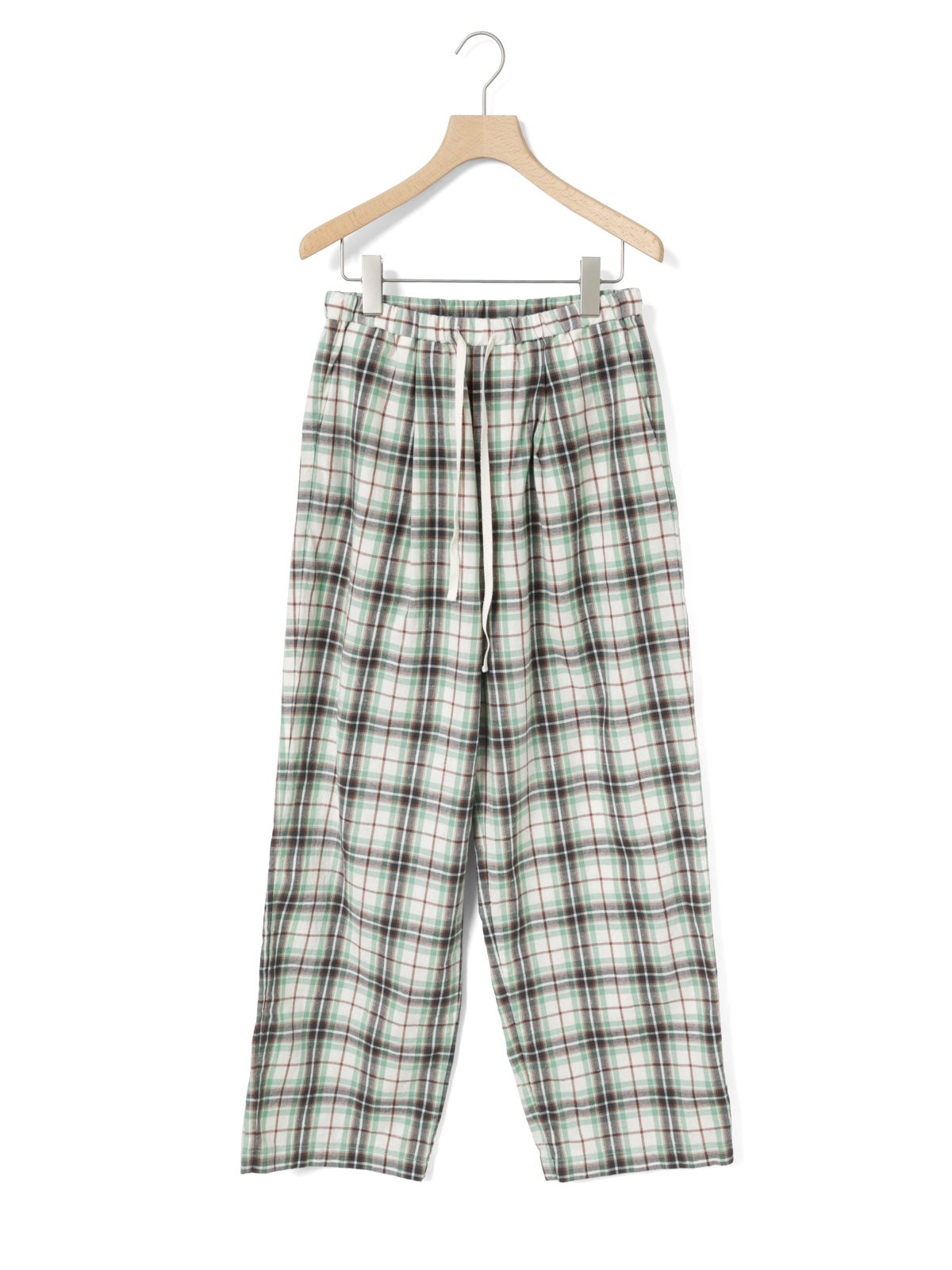 『m-mefu』チェックパンツ MidiUmi ストレートイージーチェックパンツ｜ MARcourt ONLINE STORE