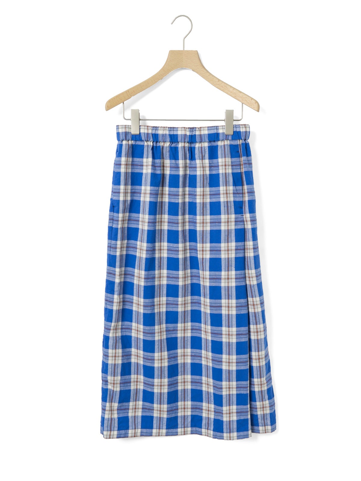 MidiUmi ラップライクチェックスカート｜ MARcourt ONLINE STORE