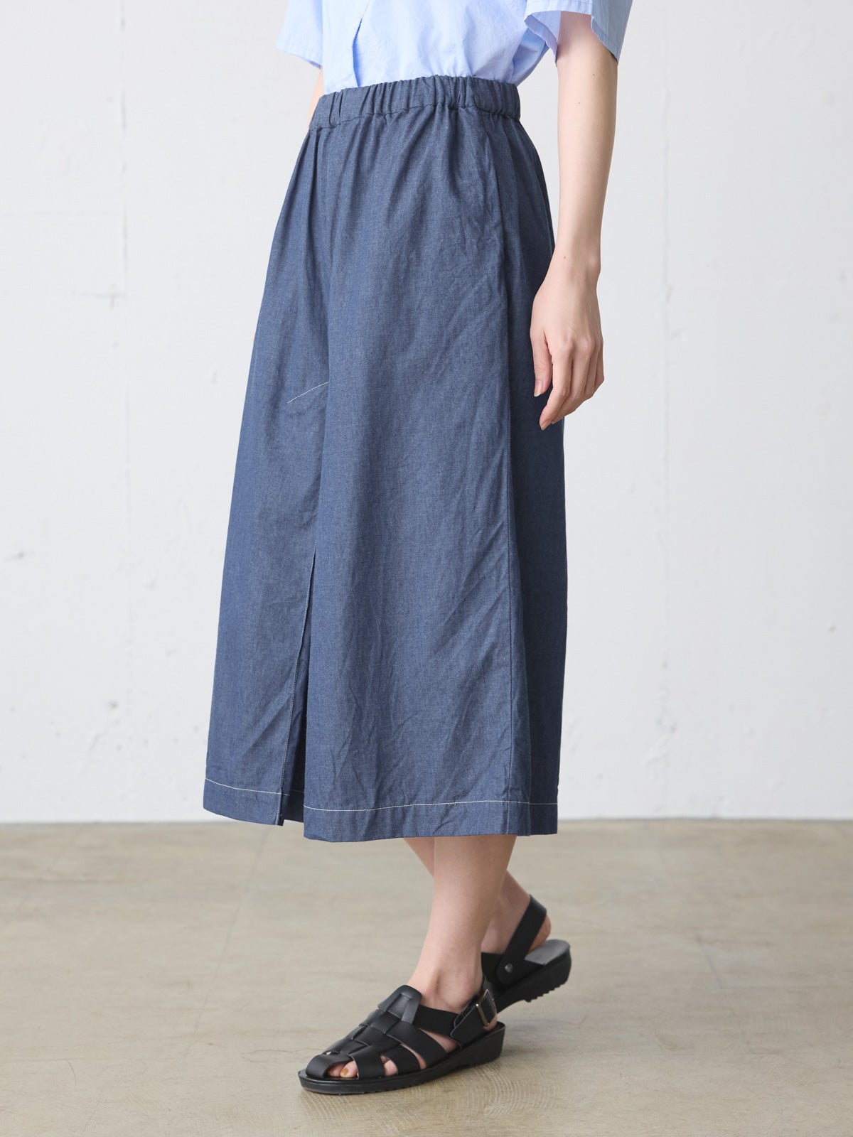 MidiUmi デニムキュロット｜ MARcourt ONLINE STORE - マーコート