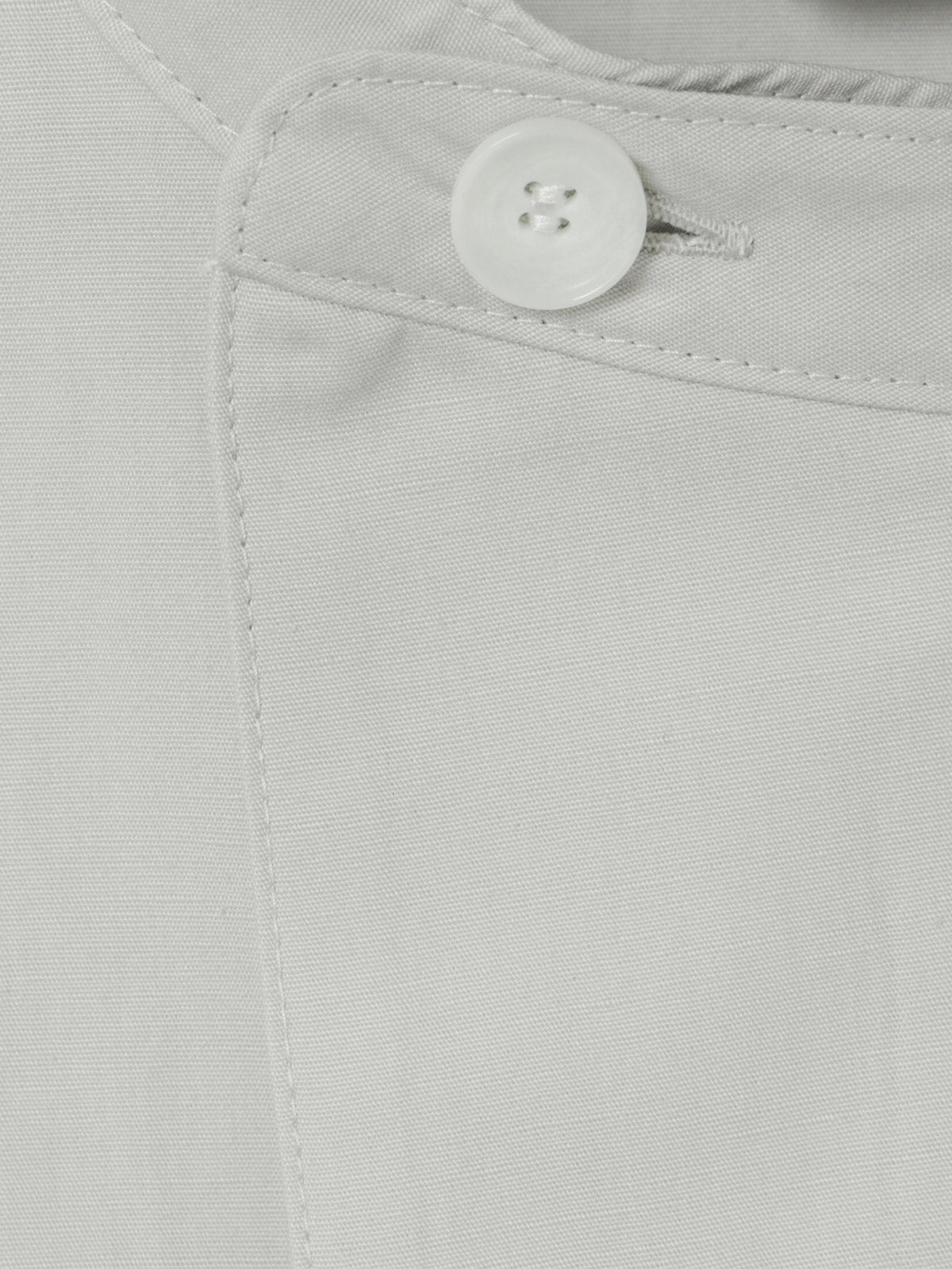 mizuiro ind コットンリネンアシンメトリーカラーシャツ｜ MARcourt