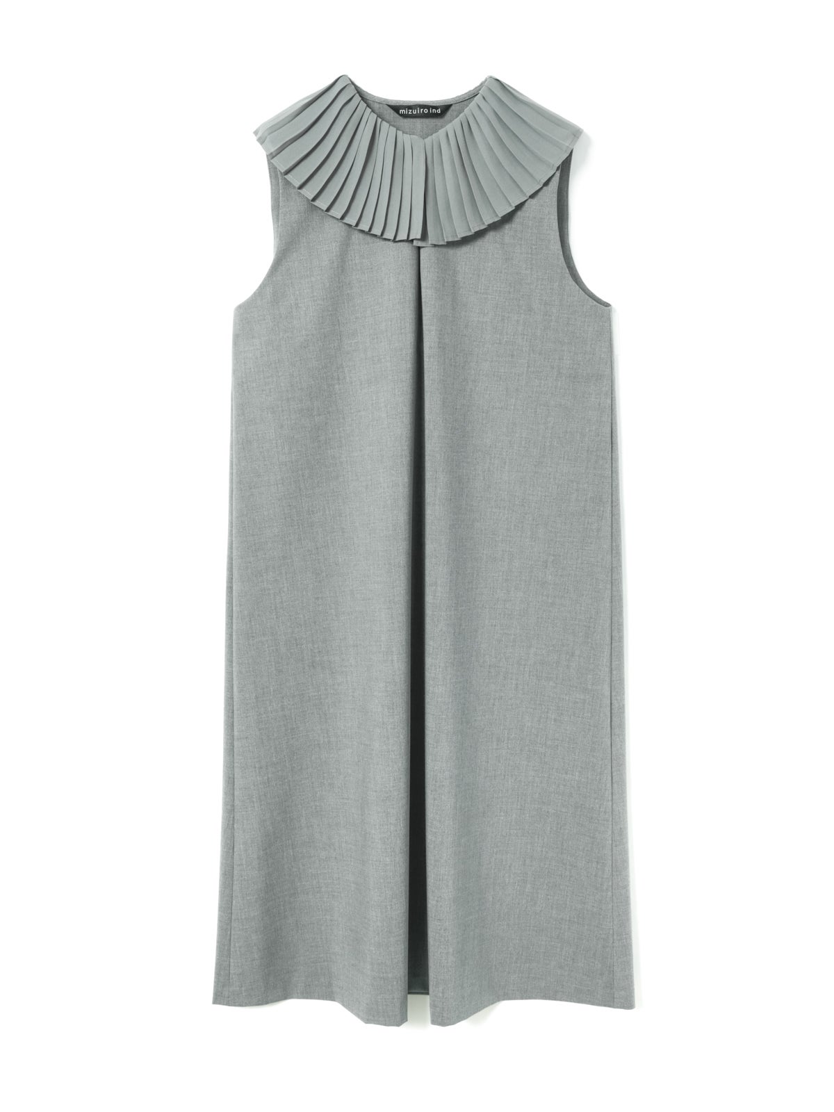 mizuiro ind プリーツカラーノースリーブワンピース｜ MARcourt ONLINE