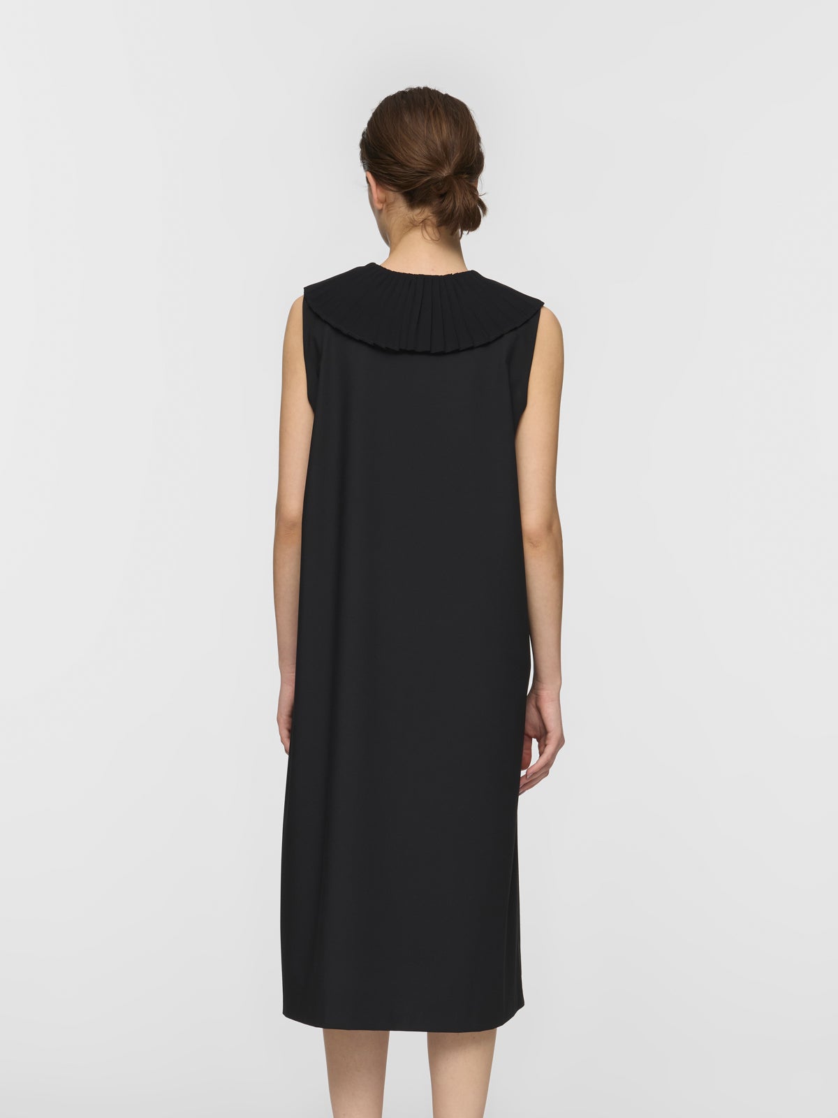 mizuiro ind プリーツカラーノースリーブワンピース｜ MARcourt ONLINE