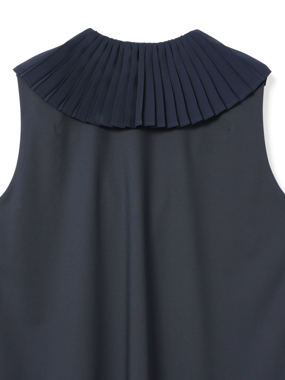 mizuiro ind プリーツカラーノースリーブワンピース｜ MARcourt ONLINE