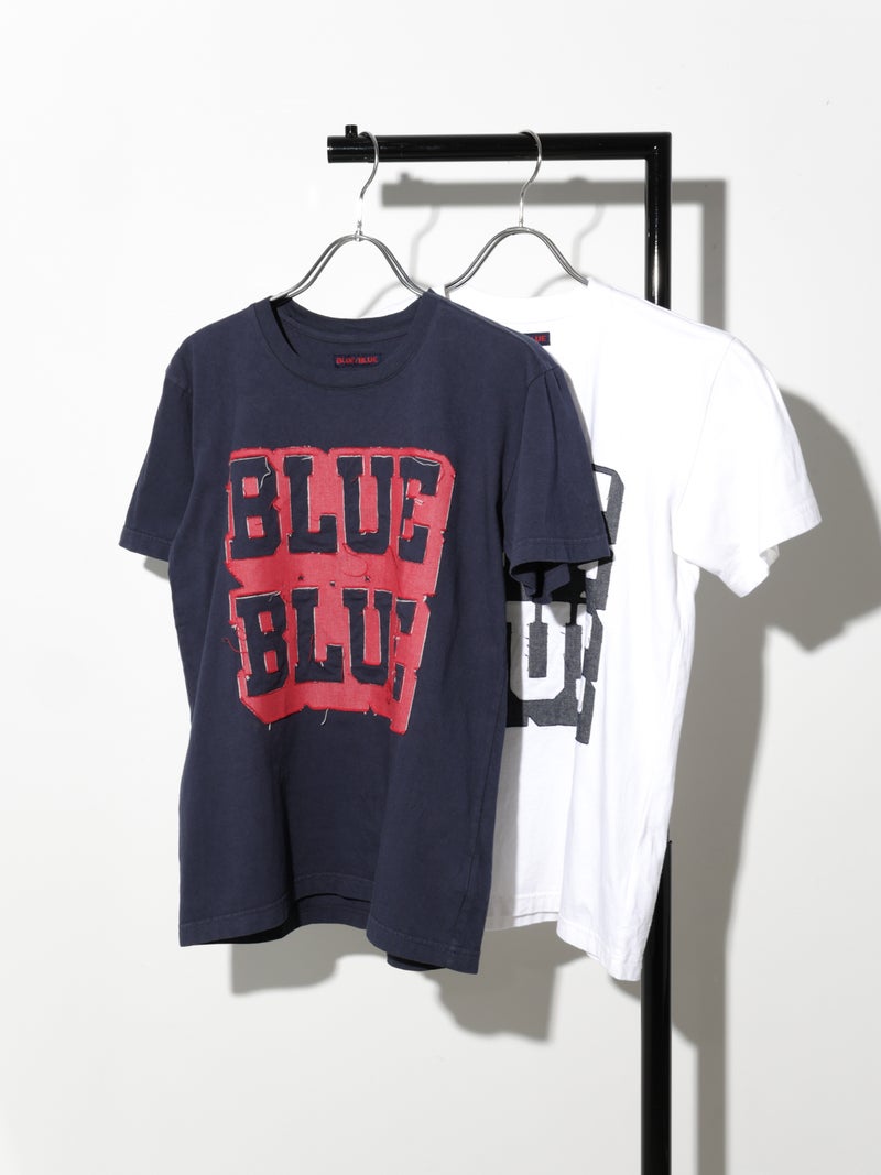 BLUE BLUE HT400 ボンディングカラーデニムTシャツ