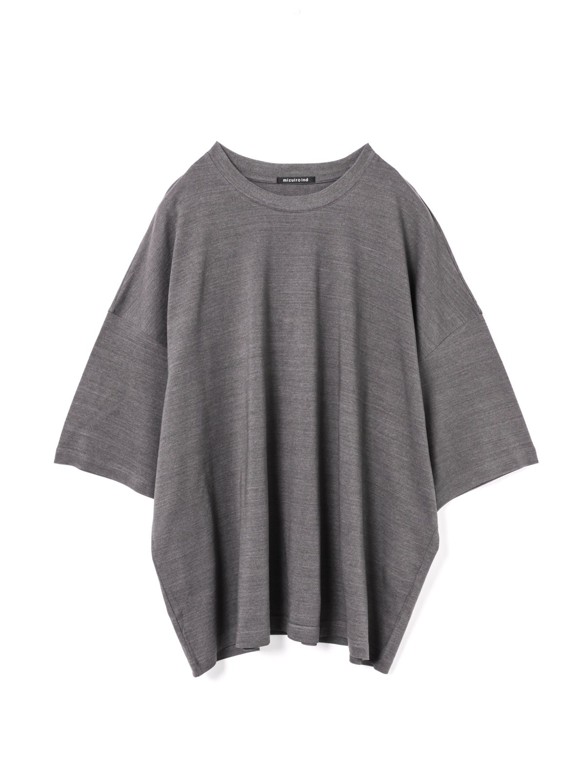 mizuiro ind クルーネックワイドチュニック｜ MARcourt ONLINE STORE