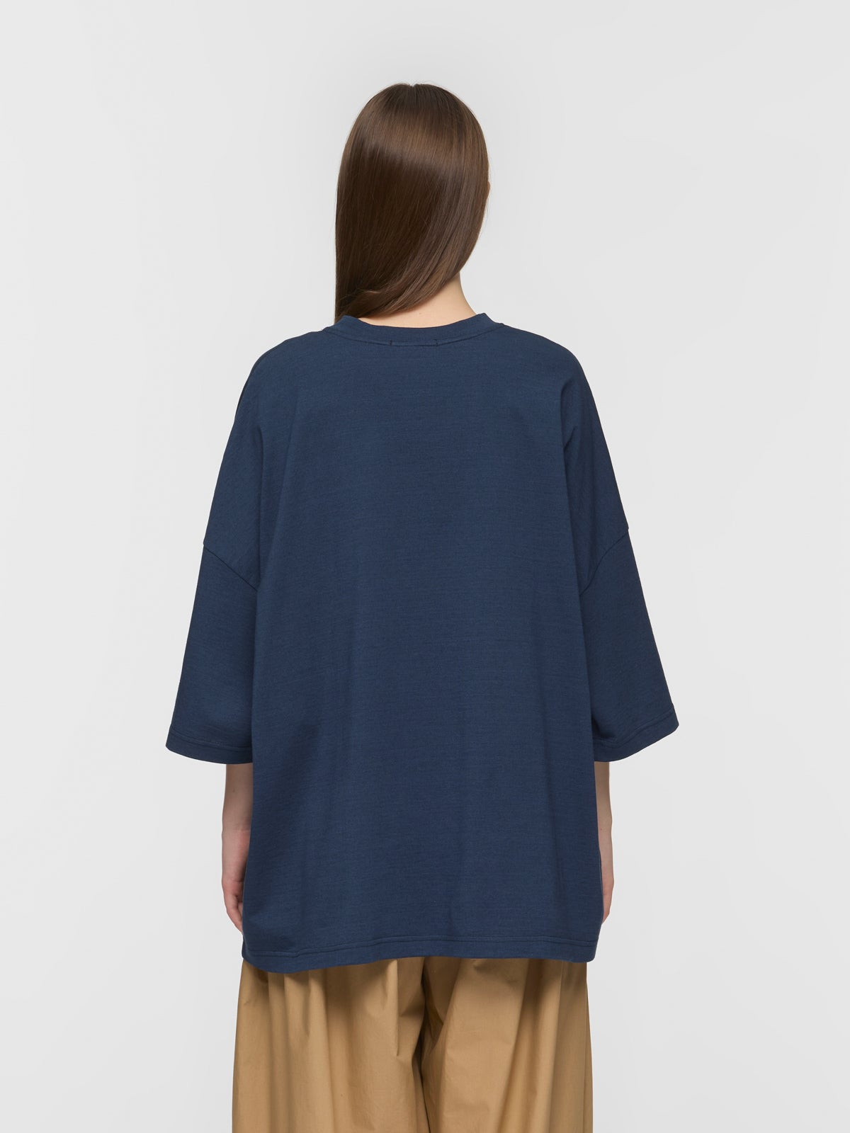 mizuiro ind クルーネックワイドチュニック｜ MARcourt ONLINE STORE