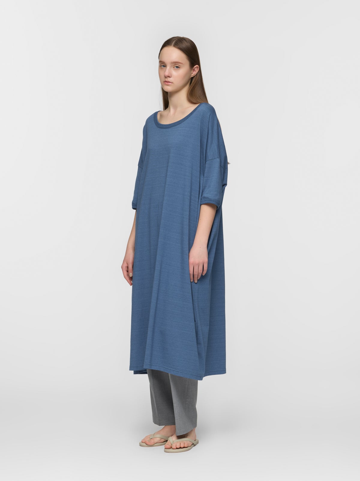 mizuiro ind クルーネックワイドワンピース｜ MARcourt ONLINE STORE