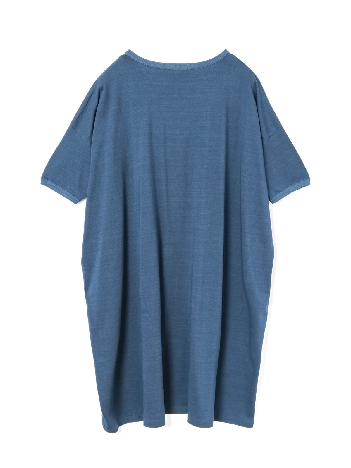 イマン　ボワージュ　ブルー mizuiro ind クルーネックワイドワンピース｜ MARcourt ONLINE STORE