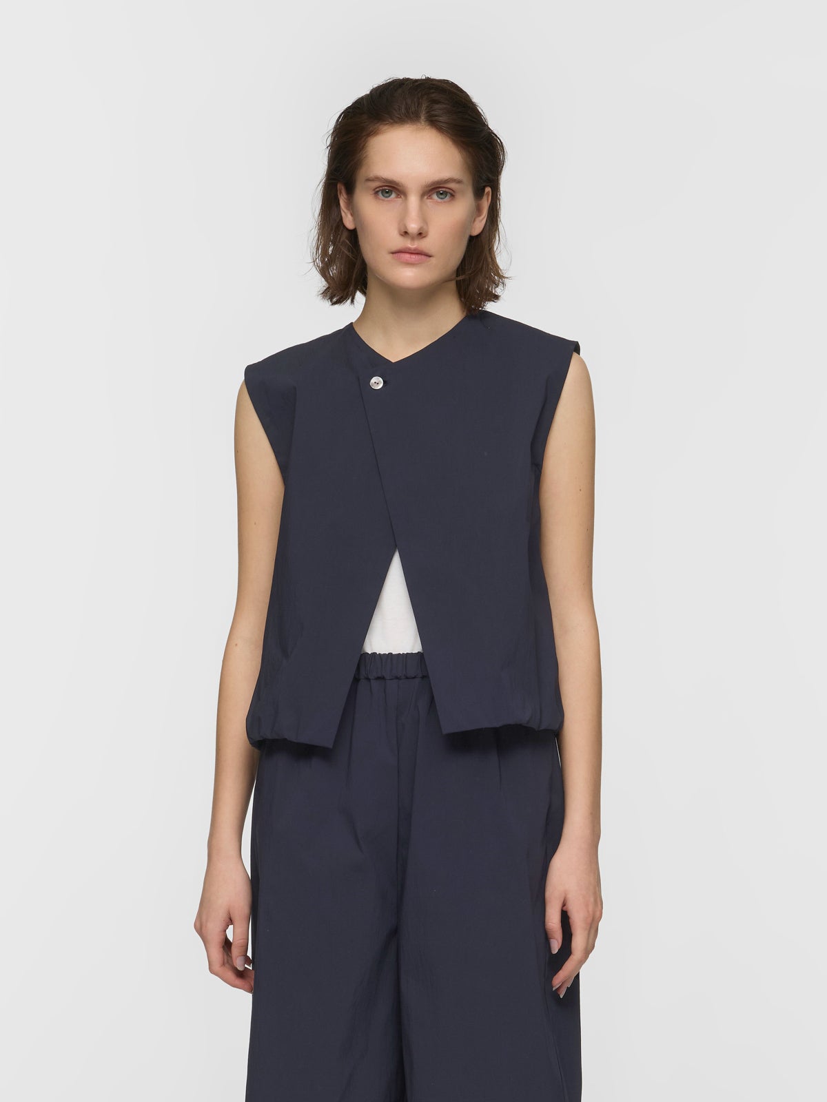 mizuiro ind バルーンヘムノースリーブプルオーバー｜ MARcourt ONLINE