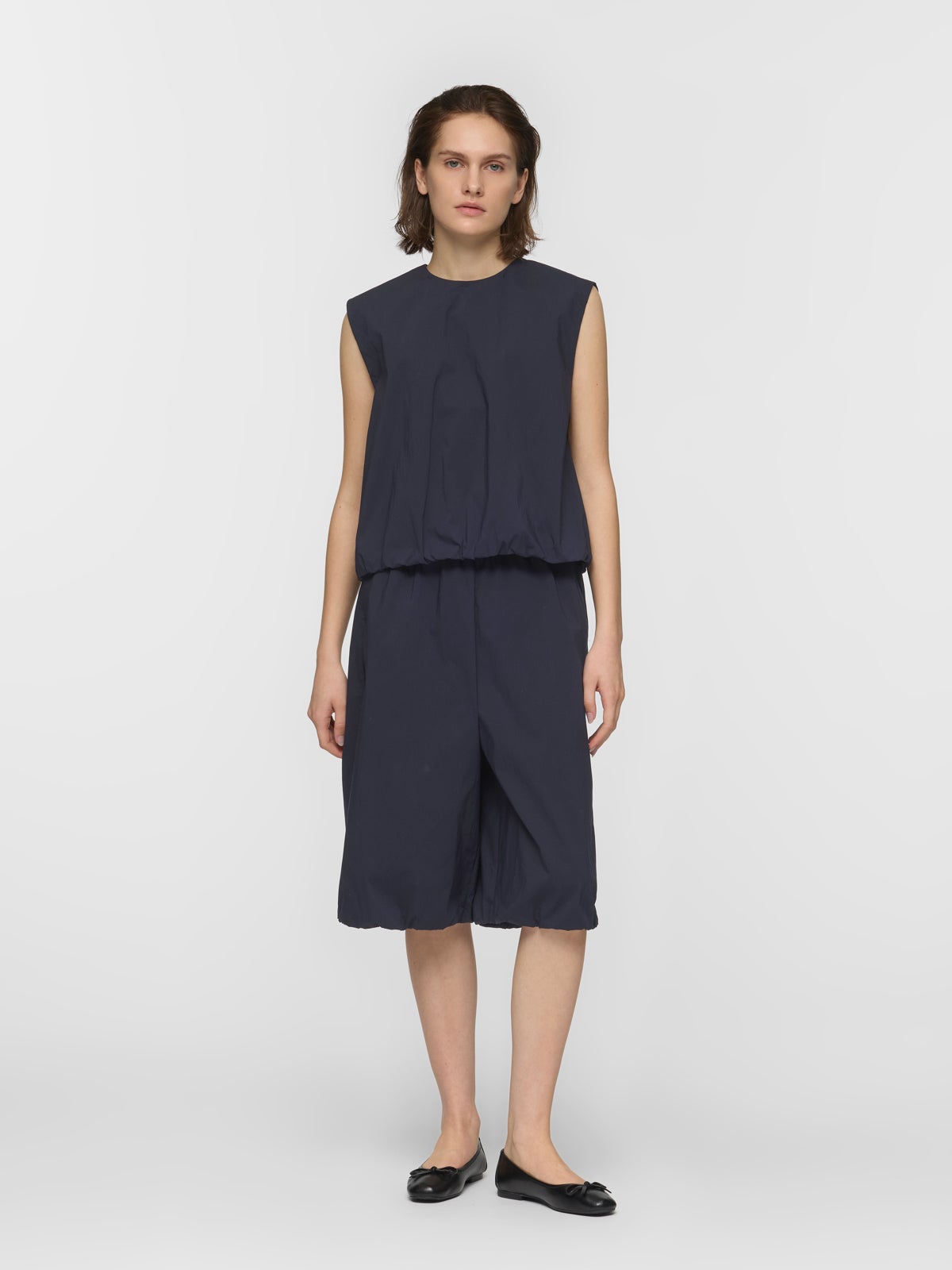 mizuiro ind バルーンヘムノースリーブプルオーバー｜ MARcourt ONLINE