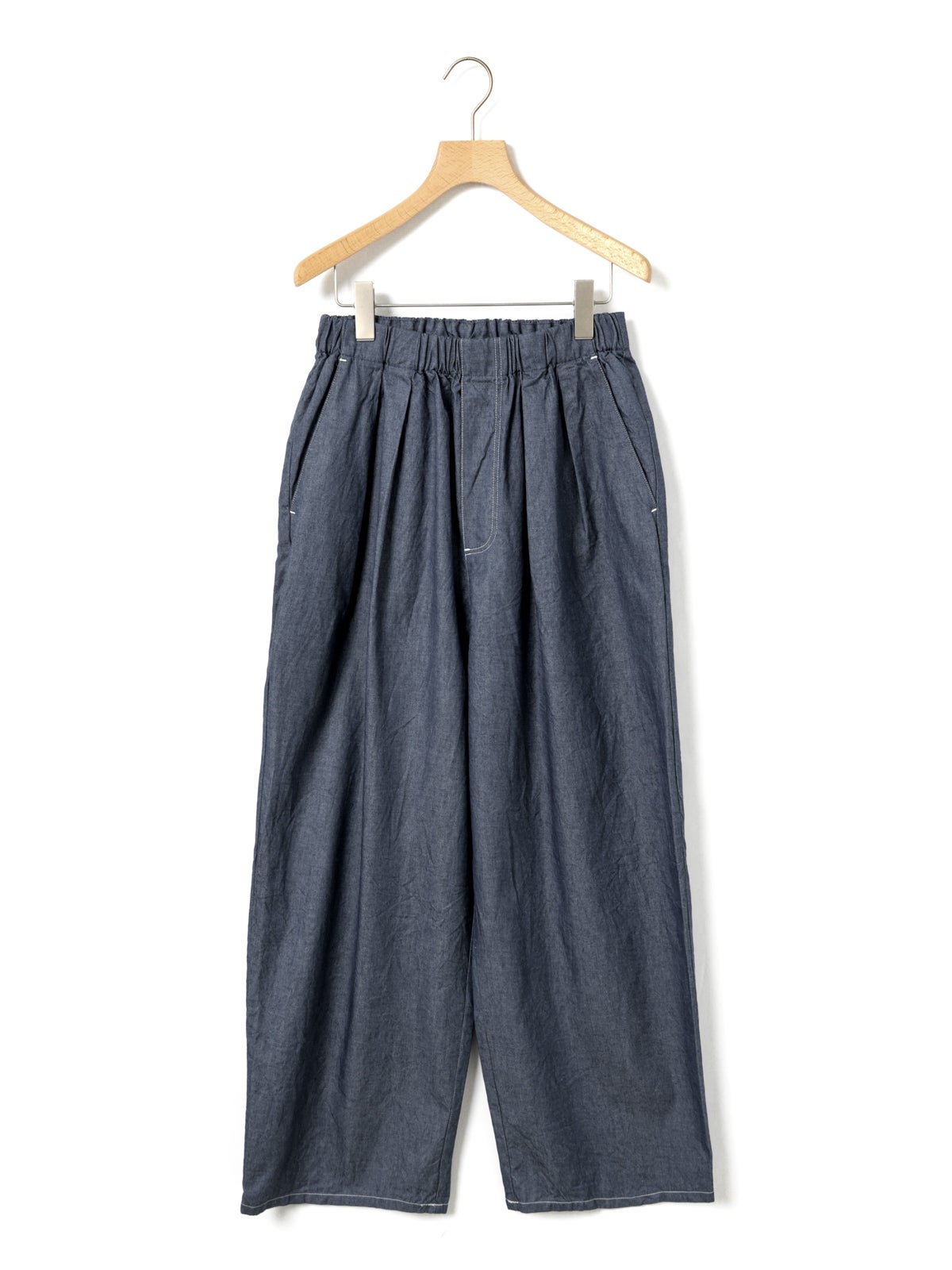MidiUmi デニムタックワイドイージーパンツ｜ MARcourt ONLINE STORE