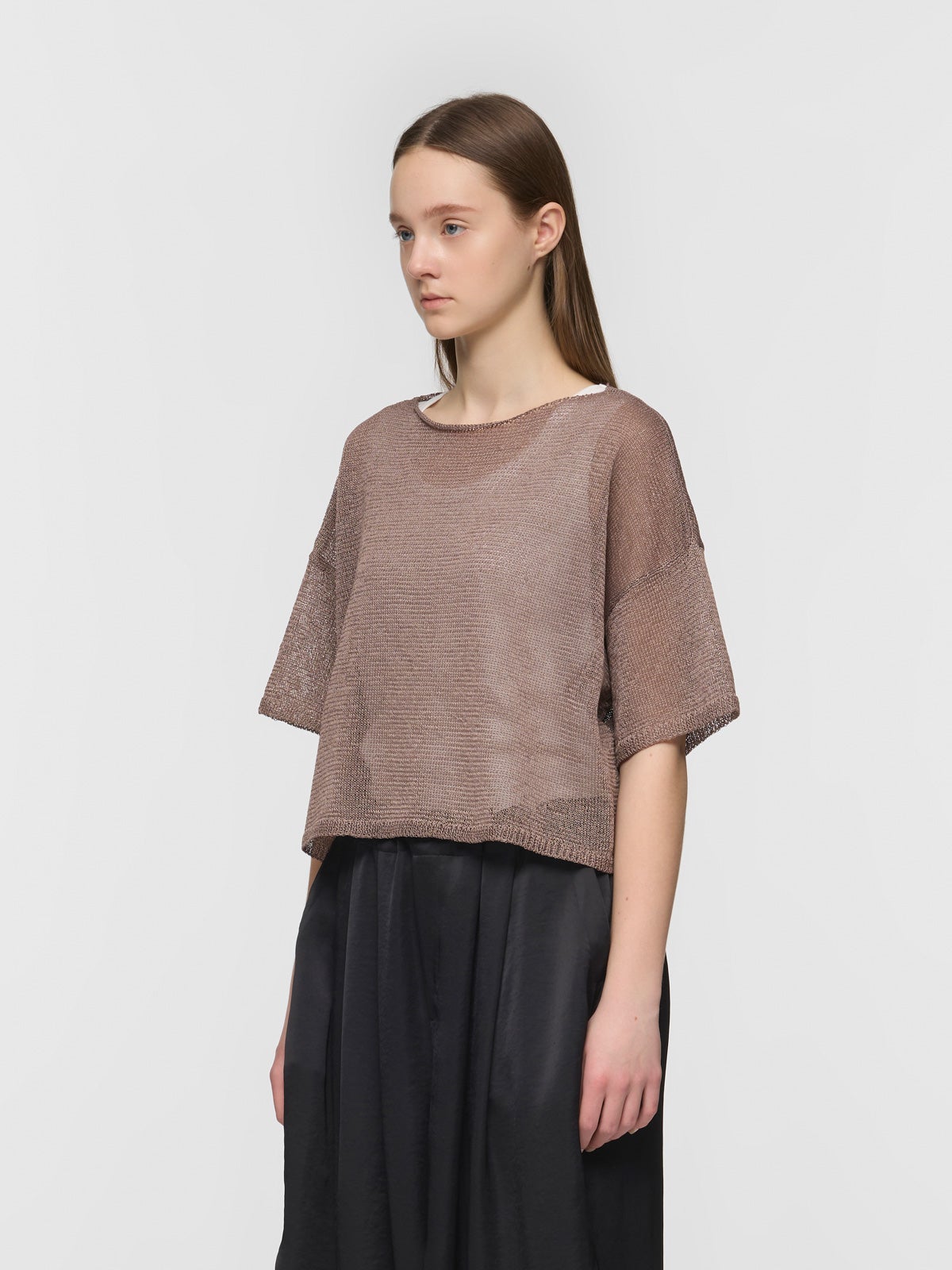 mizuiro ind クルーネックワイドプルオーバー｜ MARcourt ONLINE STORE