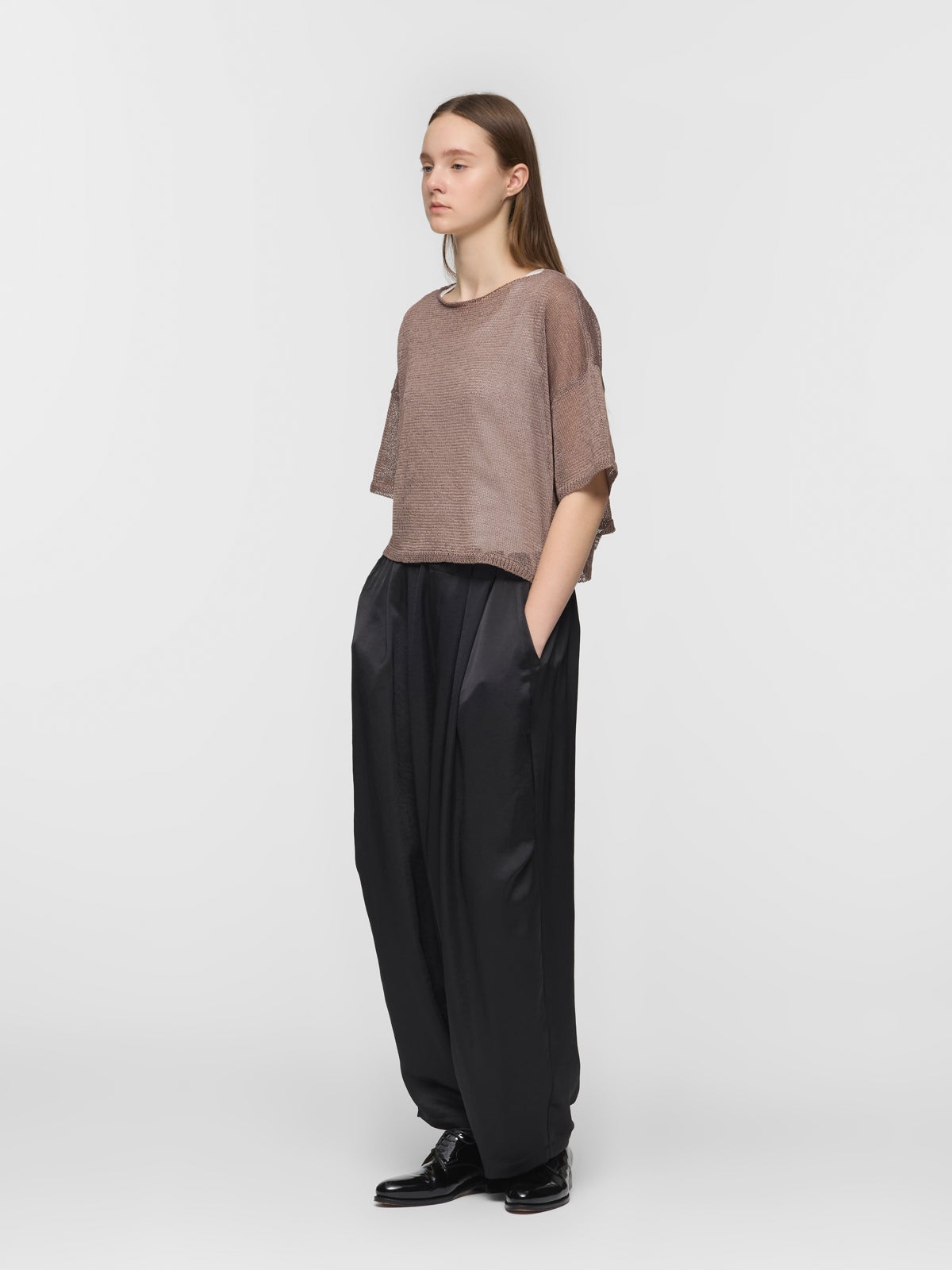 mizuiro ind クルーネックワイドプルオーバー｜ MARcourt ONLINE STORE
