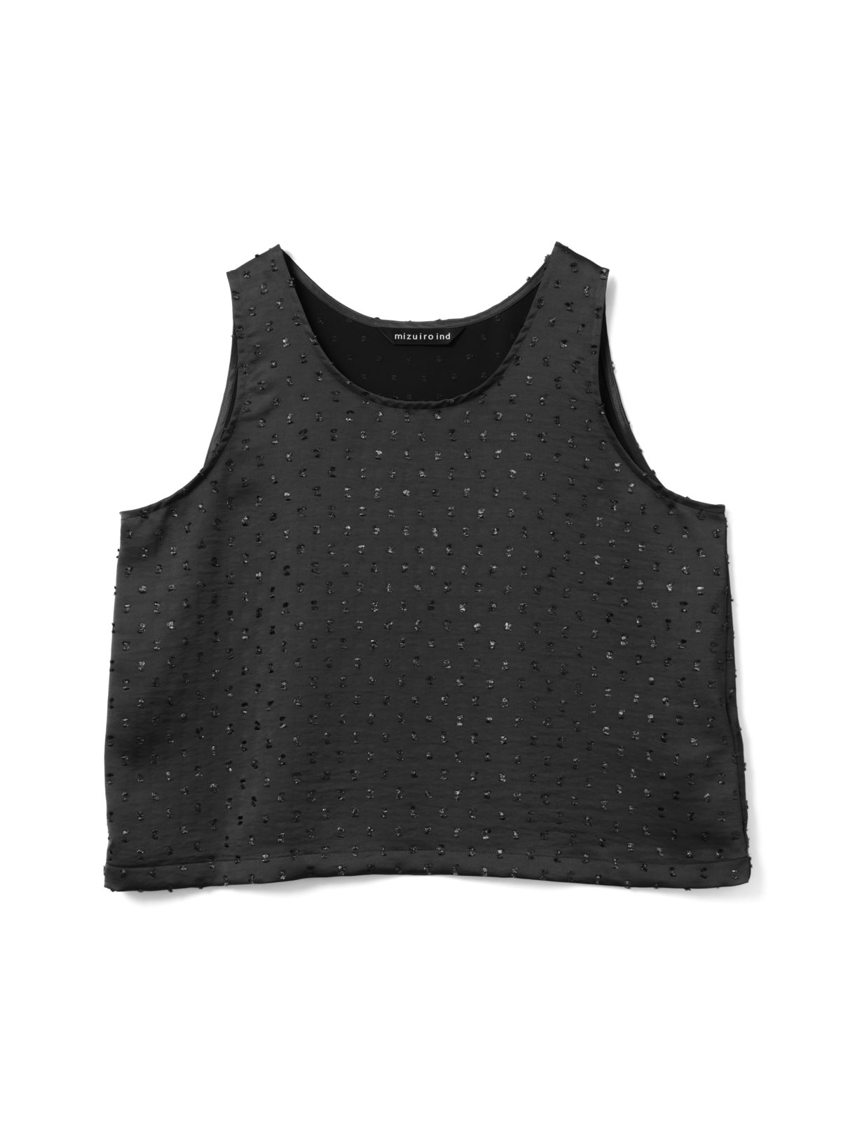 mizuiro ind サテンジャカードタンクトップ｜ MARcourt ONLINE STORE