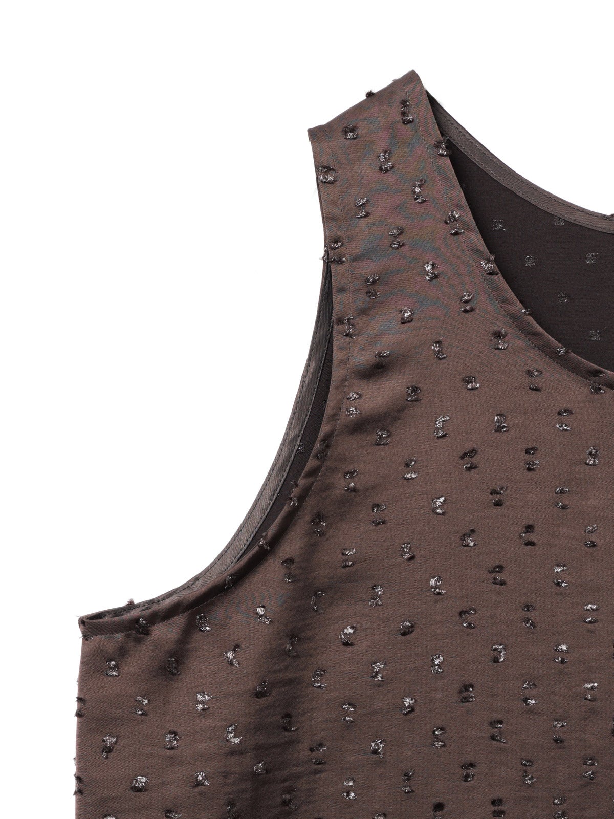 mizuiro ind サテンジャカードタンクトップ｜ MARcourt ONLINE STORE