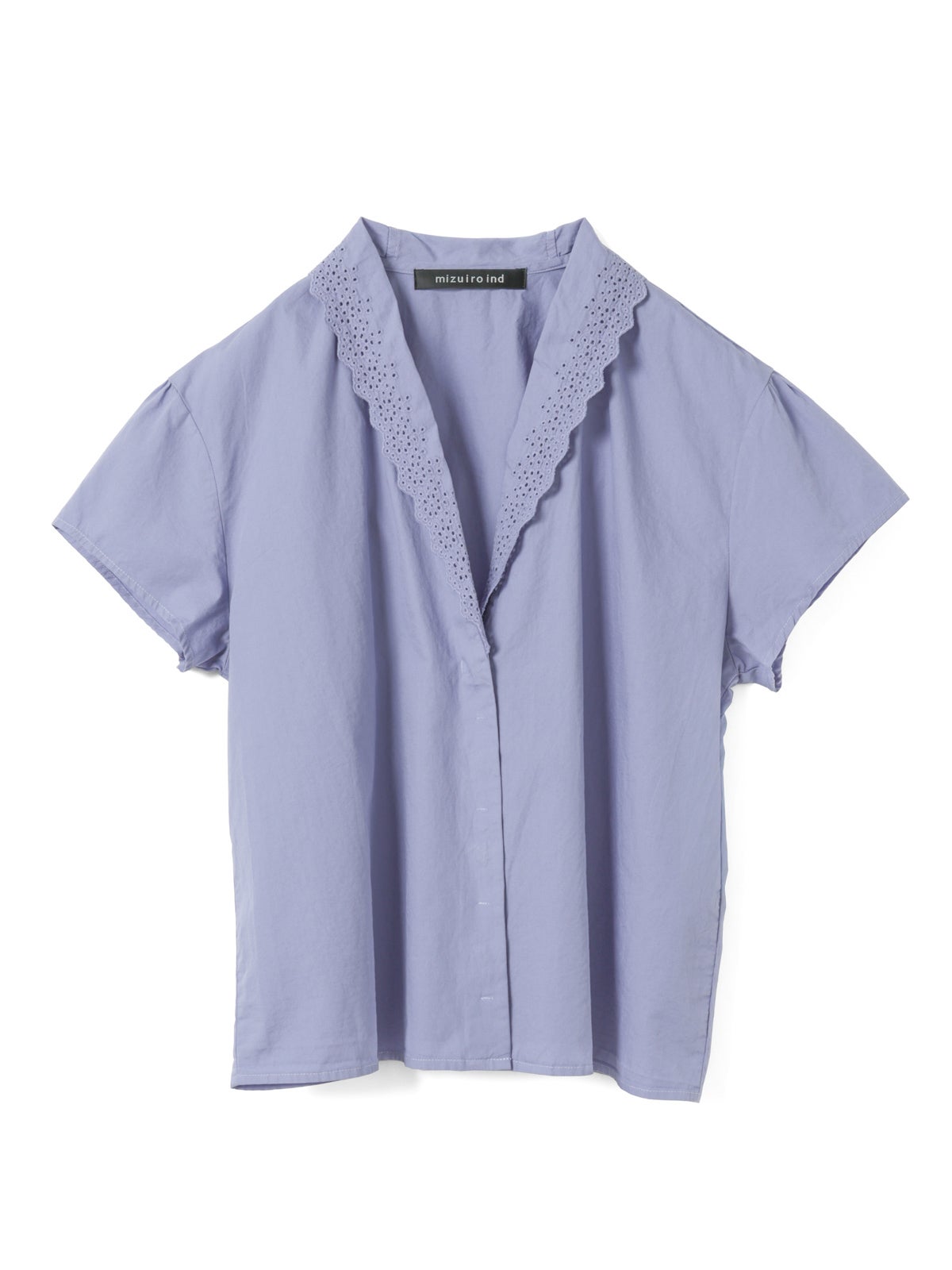 mizuiro ind レースカラーシャツ｜ MARcourt ONLINE STORE