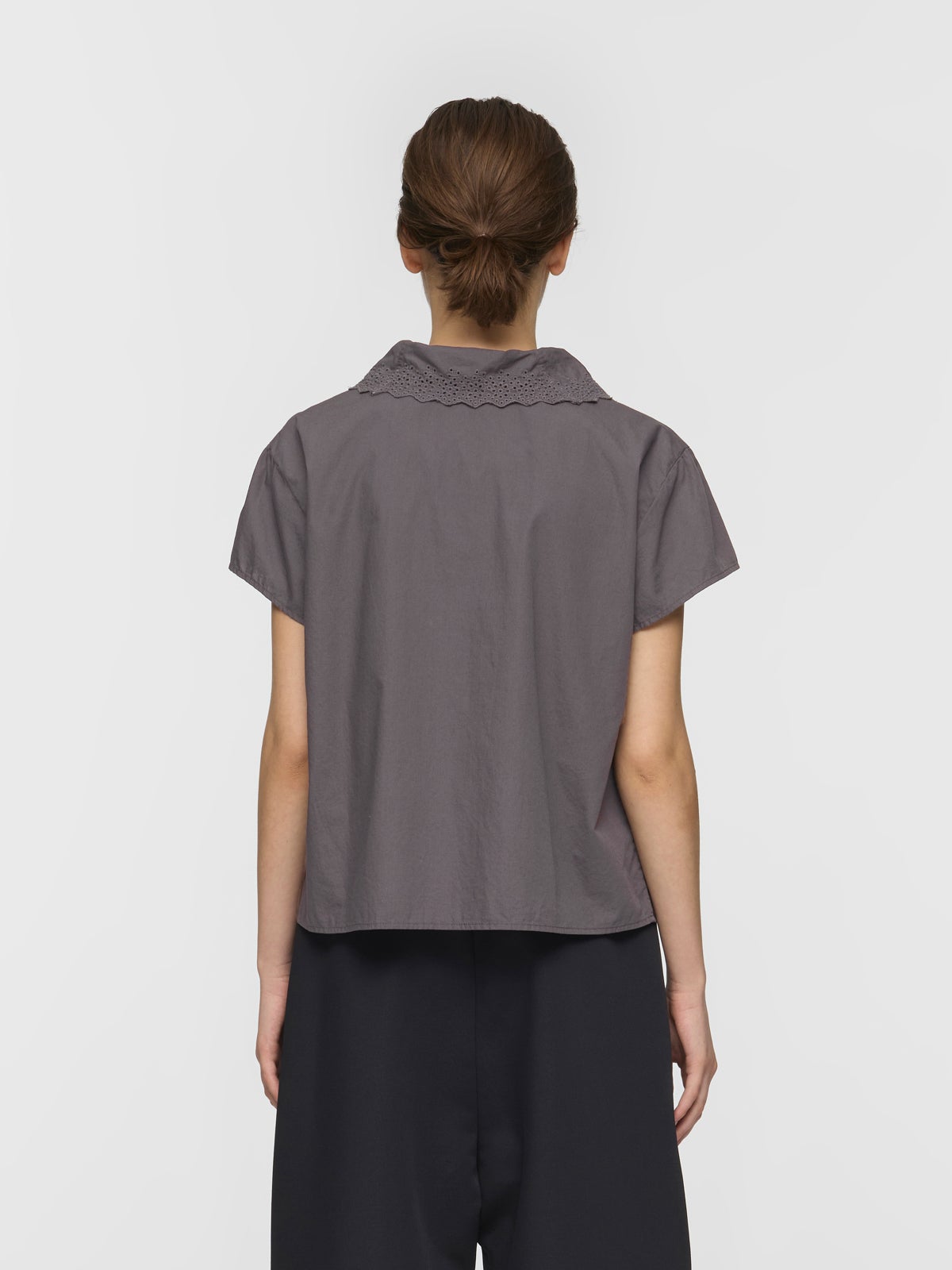 mizuiro ind レースカラーシャツ｜ MARcourt ONLINE STORE