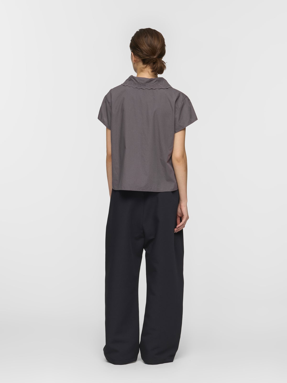 mizuiro ind レースカラーシャツ｜ MARcourt ONLINE STORE