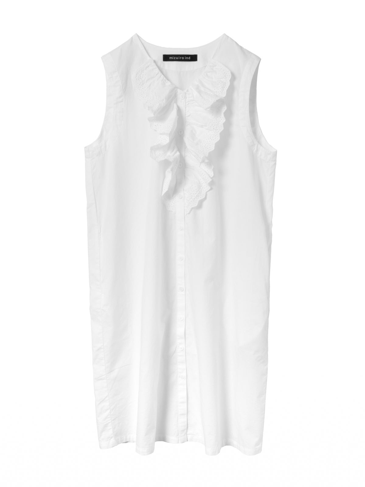 mizuiro ind レースフリルノースリーブワンピース｜ MARcourt ONLINE