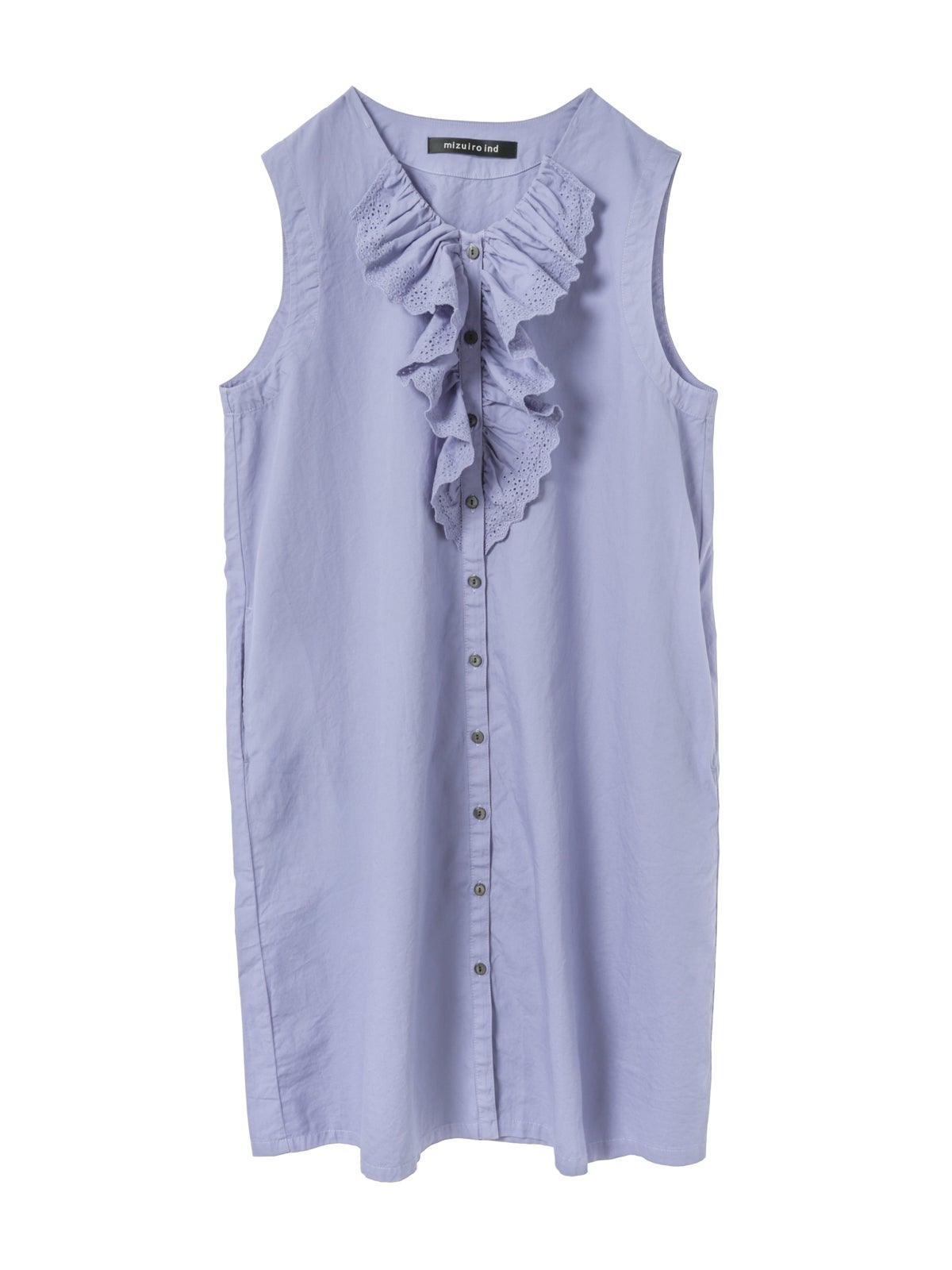 mizuiro ind レースフリルノースリーブワンピース｜ MARcourt ONLINE