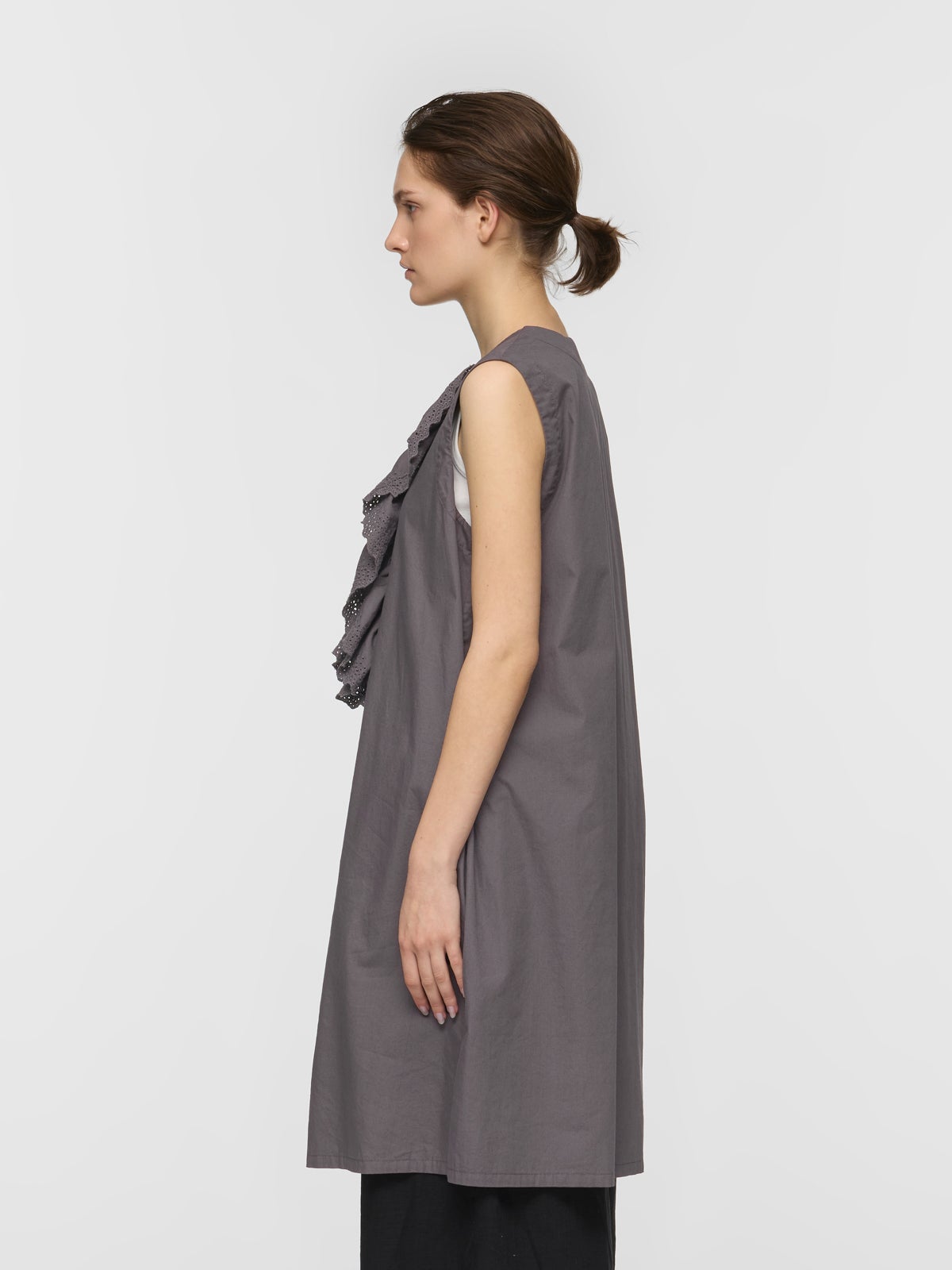 mizuiro ind レースフリルノースリーブワンピース｜ MARcourt ONLINE