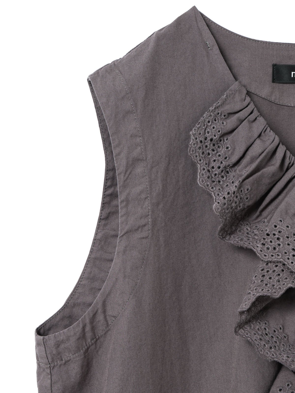 mizuiro ind レースフリルノースリーブワンピース｜ MARcourt ONLINE