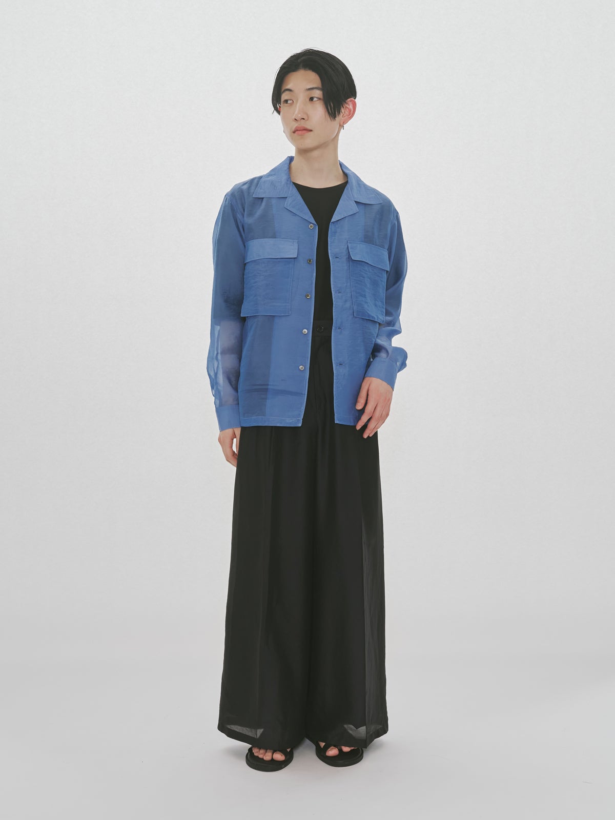 MIDIUMISOLID Men's シアーストレートスラックス｜ MARcourt ONLINE