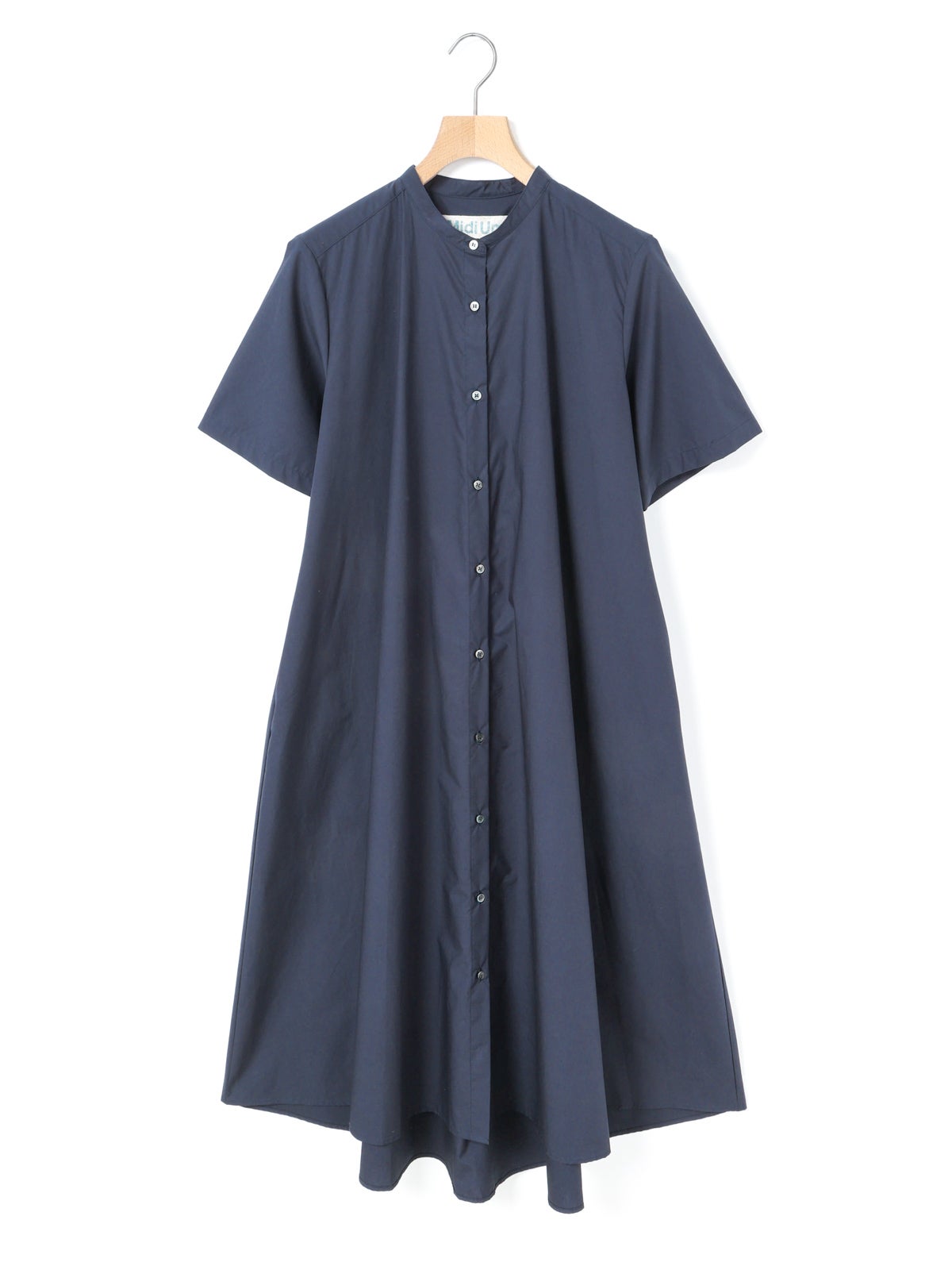 MidiUmi ハーフスリーブAラインシャツワンピース｜ MARcourt ONLINE