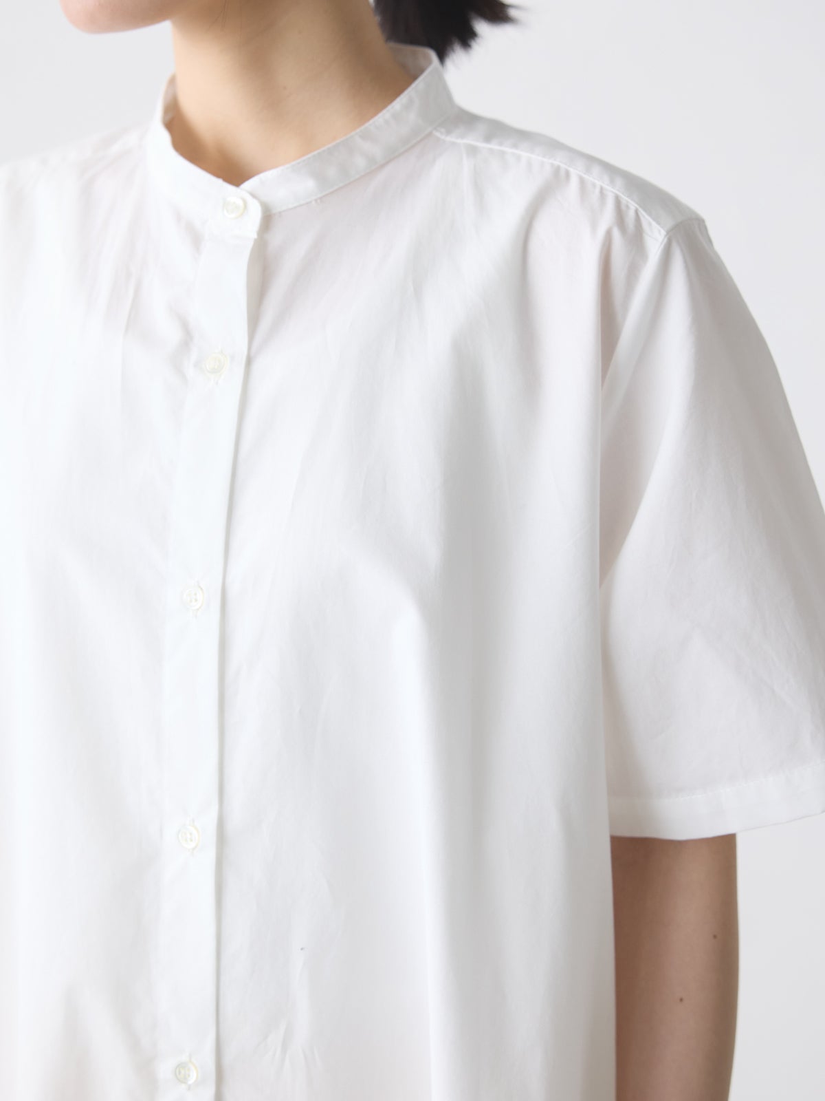 MidiUmi ハーフスリーブAラインシャツワンピース｜ MARcourt ONLINE