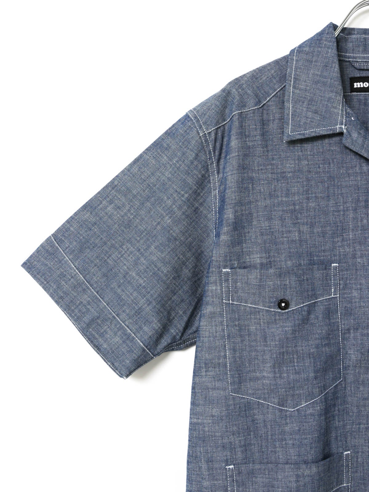 MONITALY M31837オープンカラーシャツ｜ MARcourt ONLINE STORE
