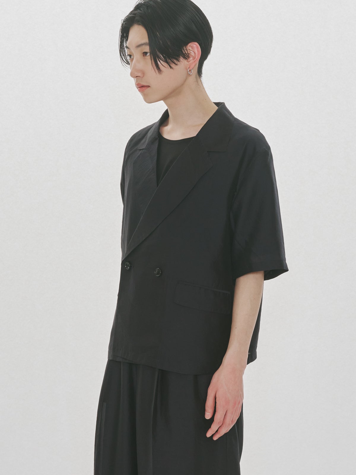 MIDIUMISOLID Men's ハーフスリーブシアーダブルジャケット｜ MARcourt