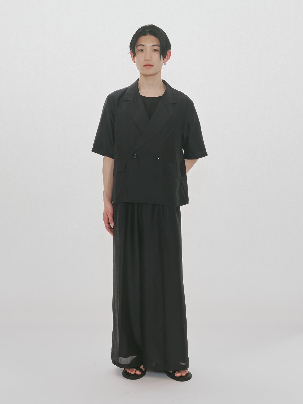 MIDIUMISOLID Men's ハーフスリーブシアーダブルジャケット｜ MARcourt