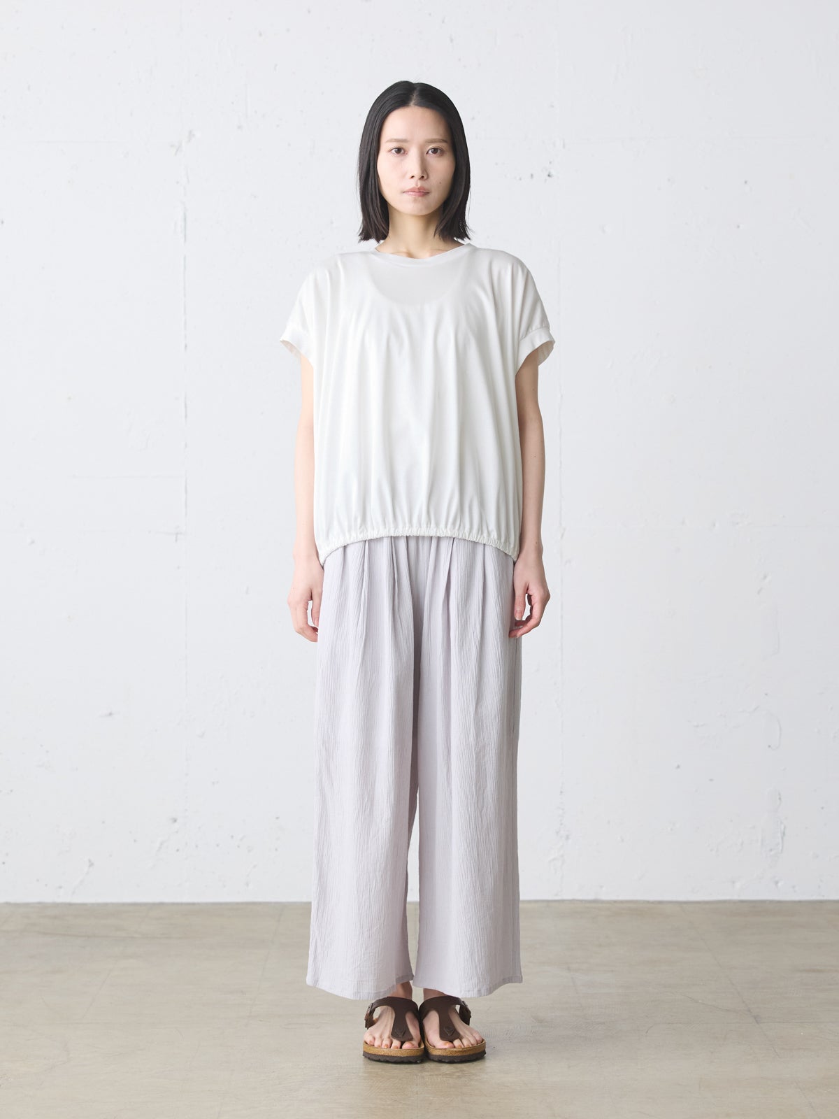 むーみん MidiUmi ヘムギャザーノースリーブ｜ MARcourt ONLINE STORE