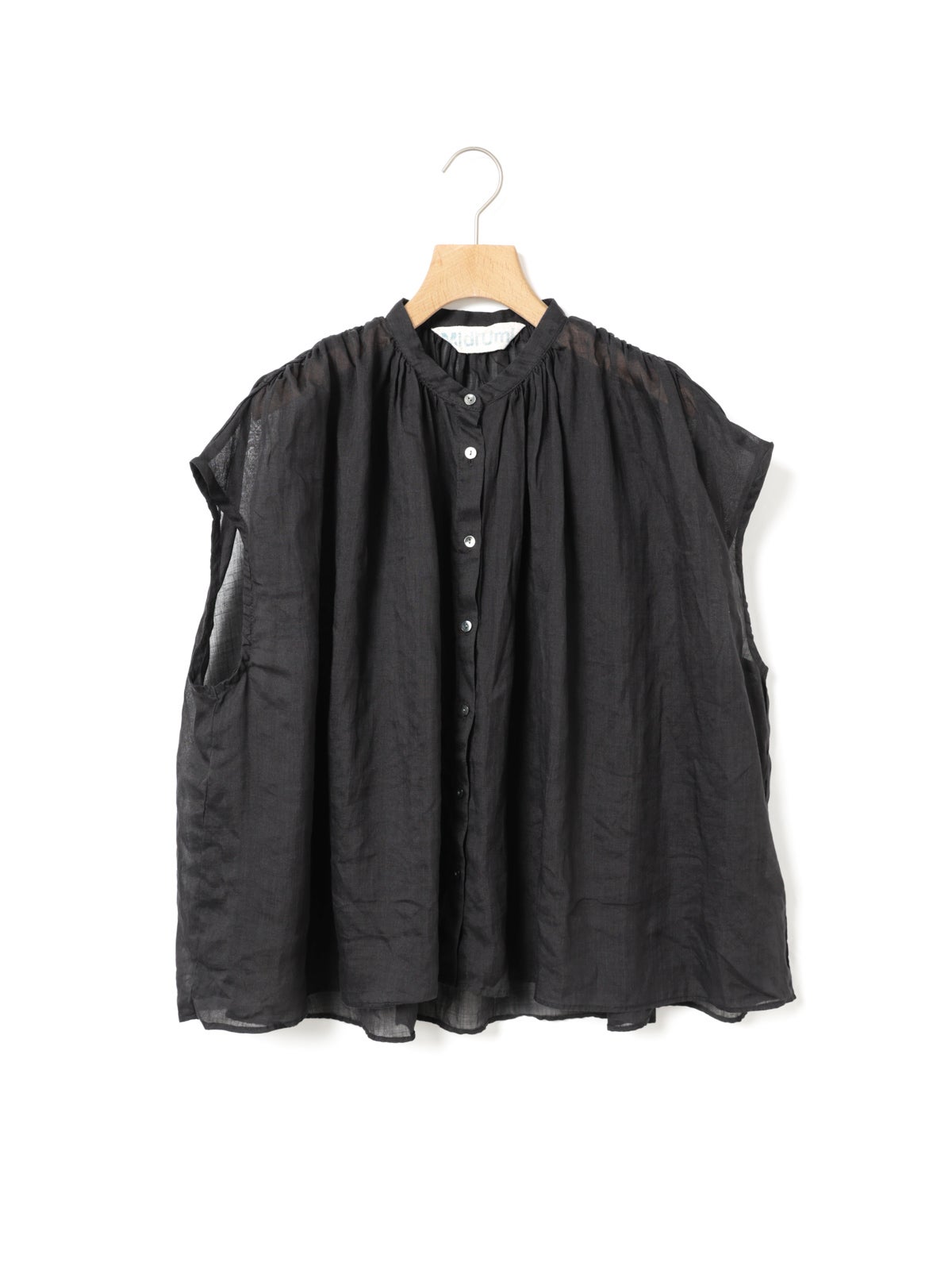 MidiUmi ラミーギャザーノースリーブシャツ｜ MARcourt ONLINE STORE