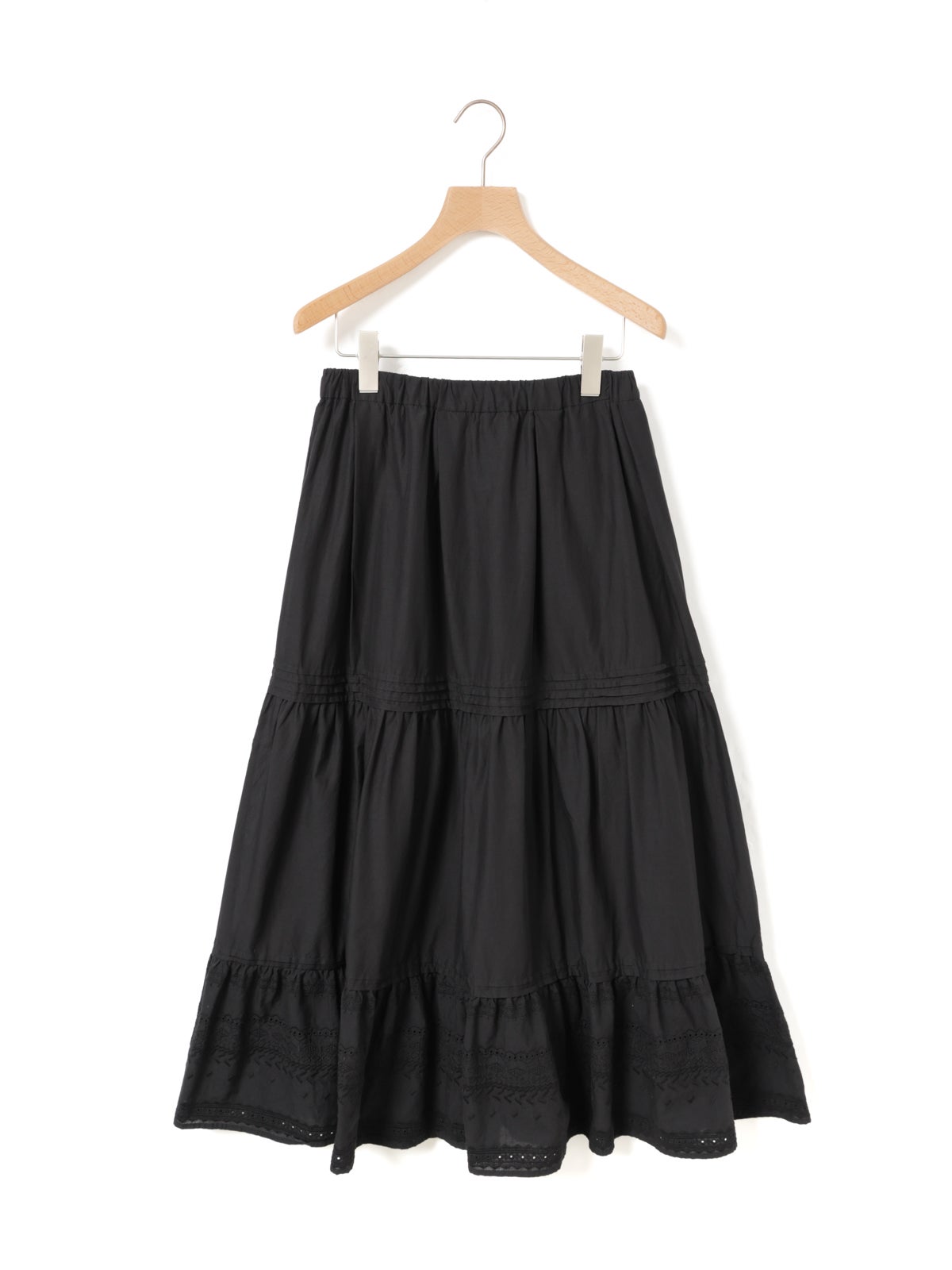 MidiUmi ヘムレースティアードスカート｜ MARcourt ONLINE STORE