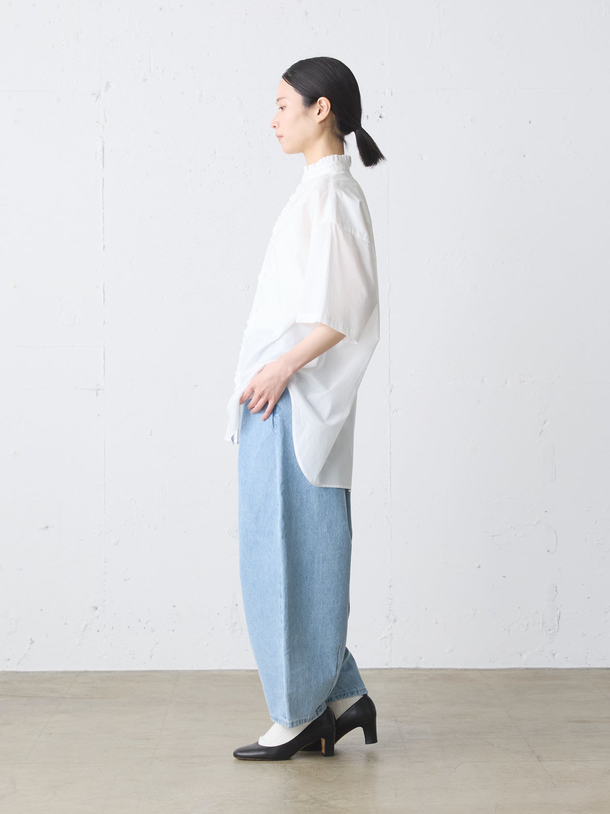 MidiUmi フリルワイドシャツ｜ MARcourt ONLINE STORE - マーコート
