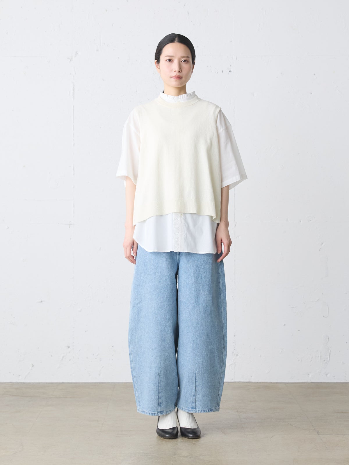 MidiUmi フリルワイドシャツ｜ MARcourt ONLINE STORE - マーコート