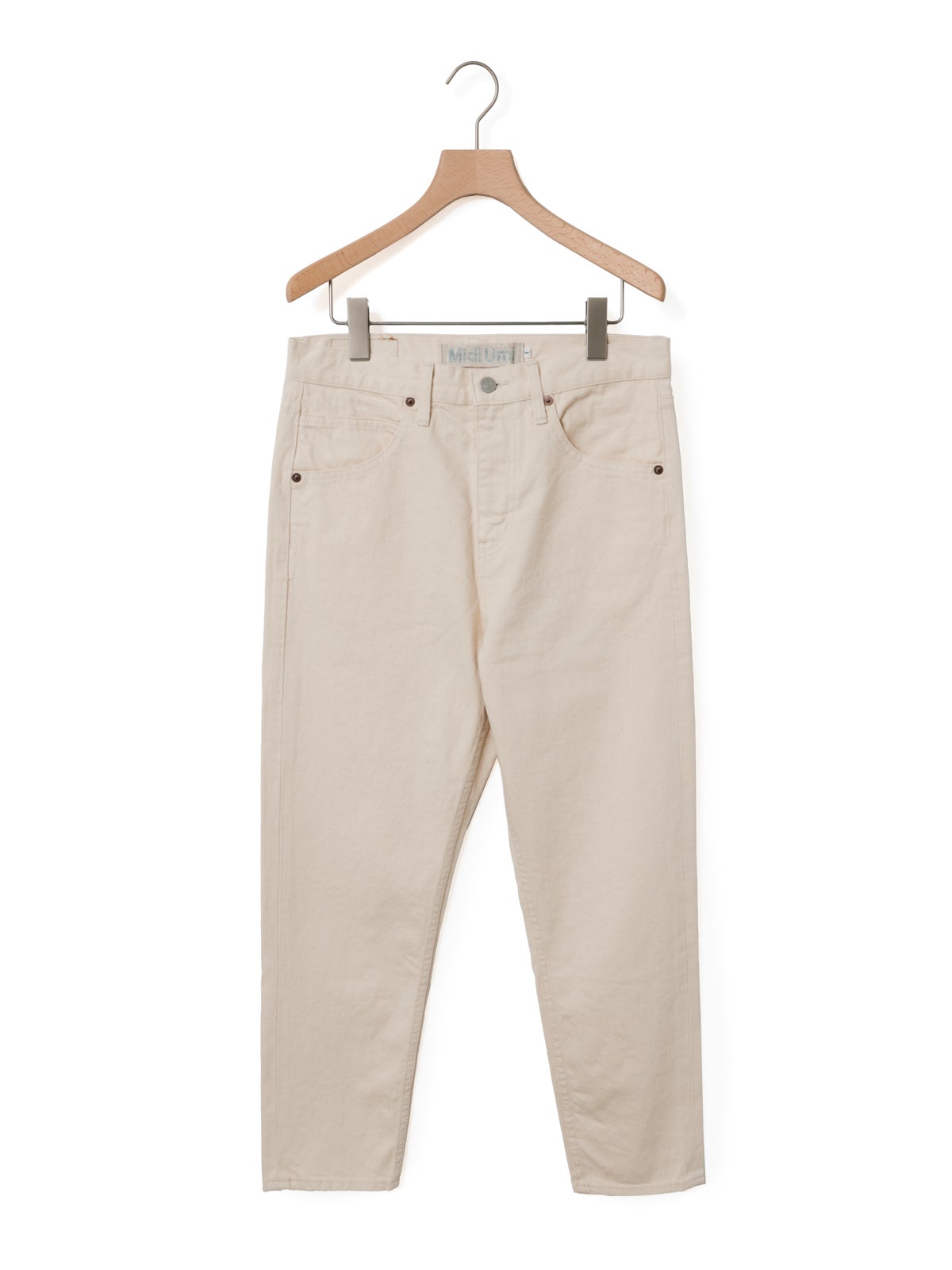 mirumi クリーム色 MidiUmi ハイウエストデニム｜ MARcourt ONLINE STORE - マーコート