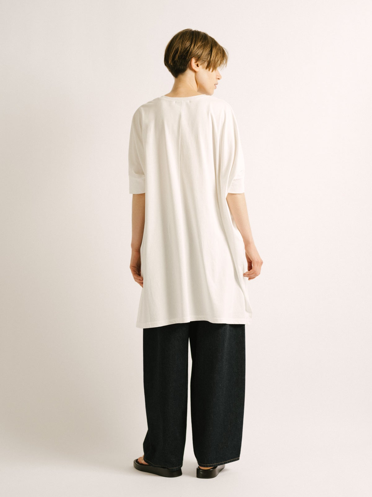 mizuiro ind ワイドクルーネックチュニック｜ MARcourt ONLINE STORE