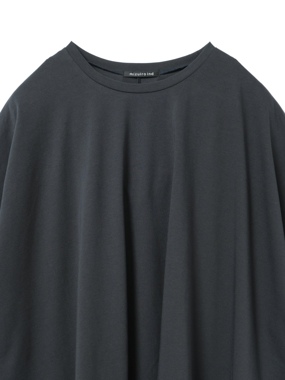 mizuiro ind ワイドクルーネックチュニック｜ MARcourt ONLINE STORE