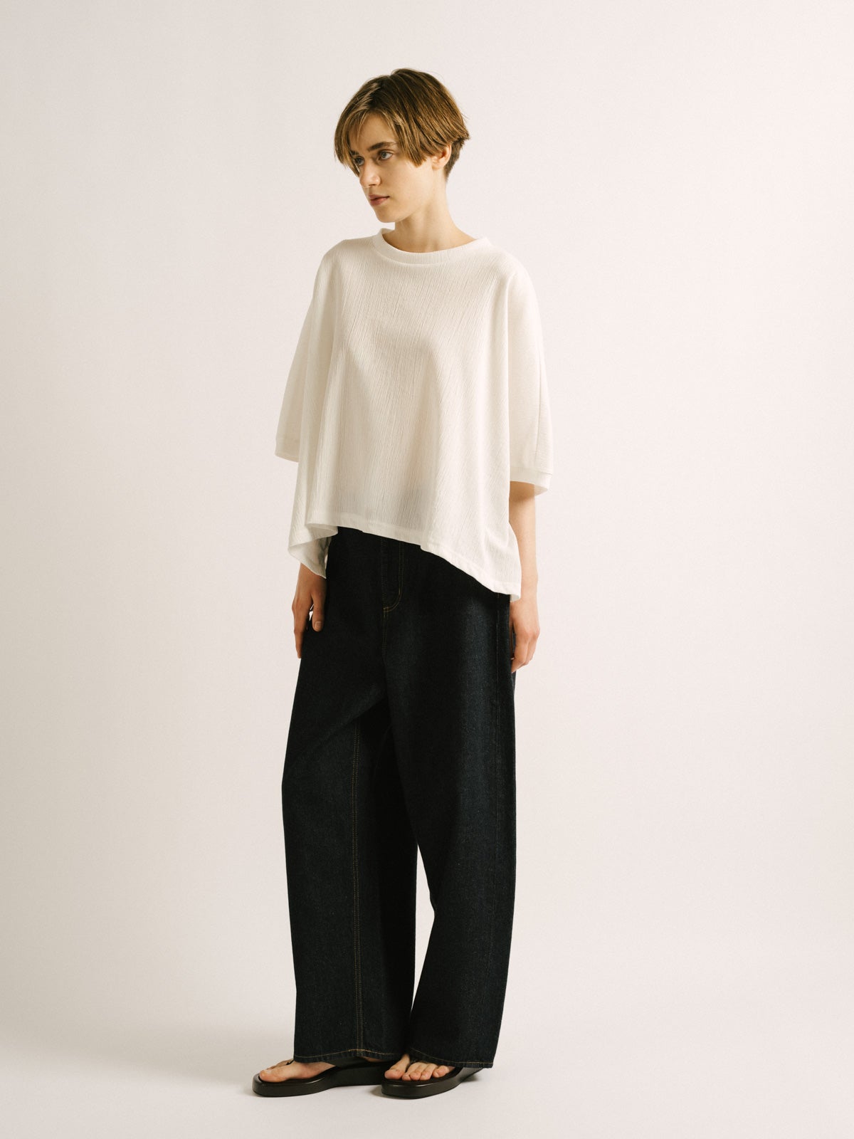 mizuiro ind クレープワイドプルオーバー｜ MARcourt ONLINE STORE