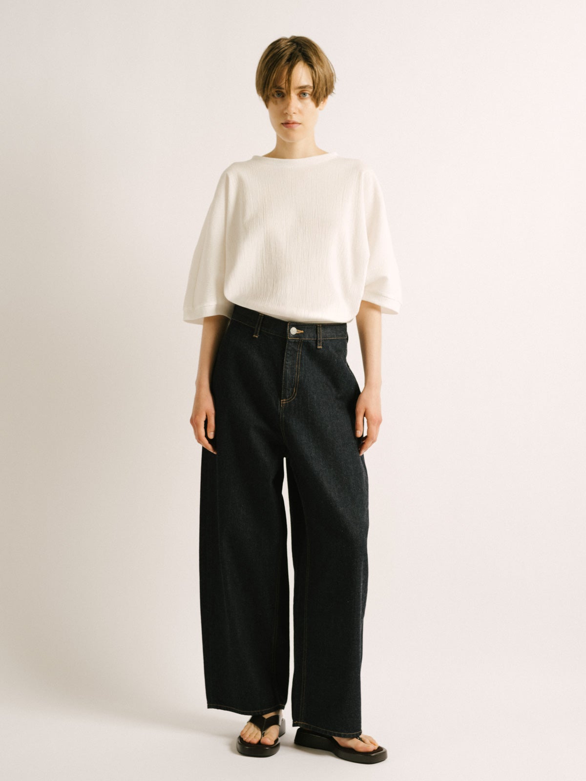 mizuiro ind クレープワイドプルオーバー｜ MARcourt ONLINE STORE