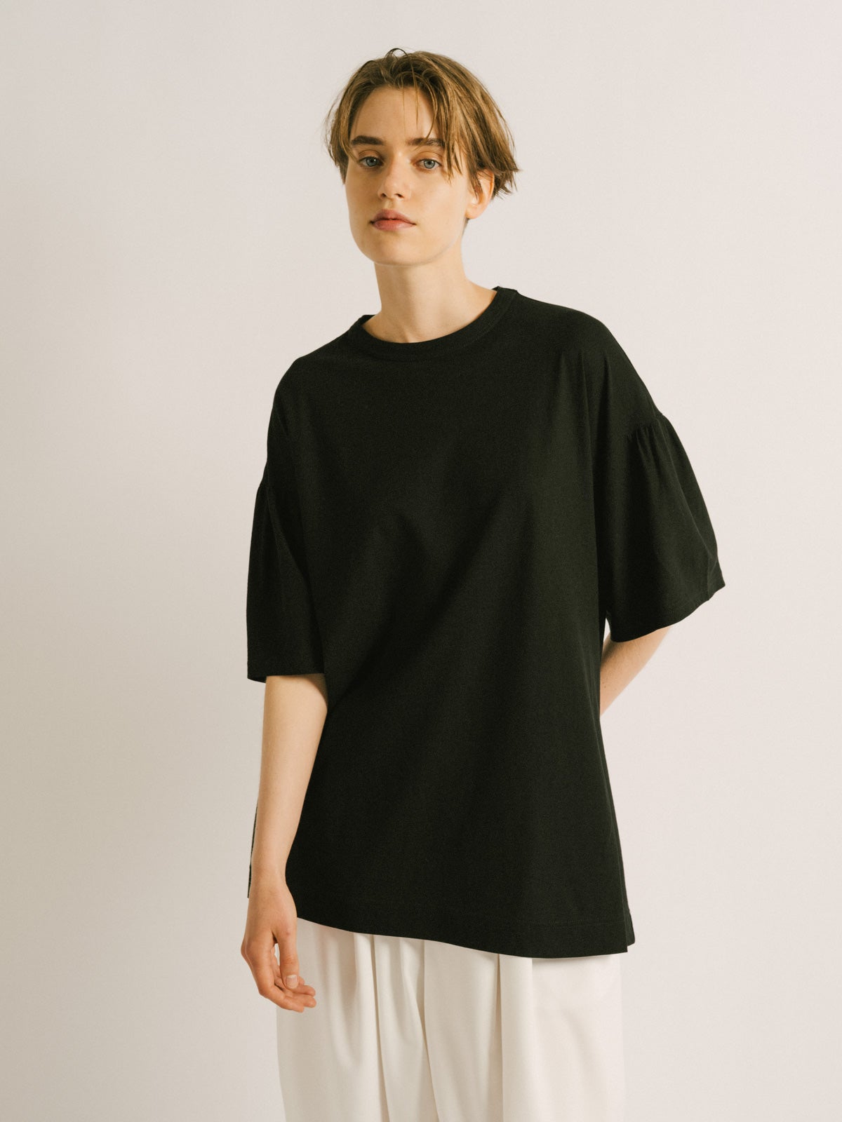 Marque de BRODEUSESマルクドプロデュー麻100%長袖カットソー カットソー・Tシャツ｜ MARcourt ONLINE STORE - マーコートオンライン